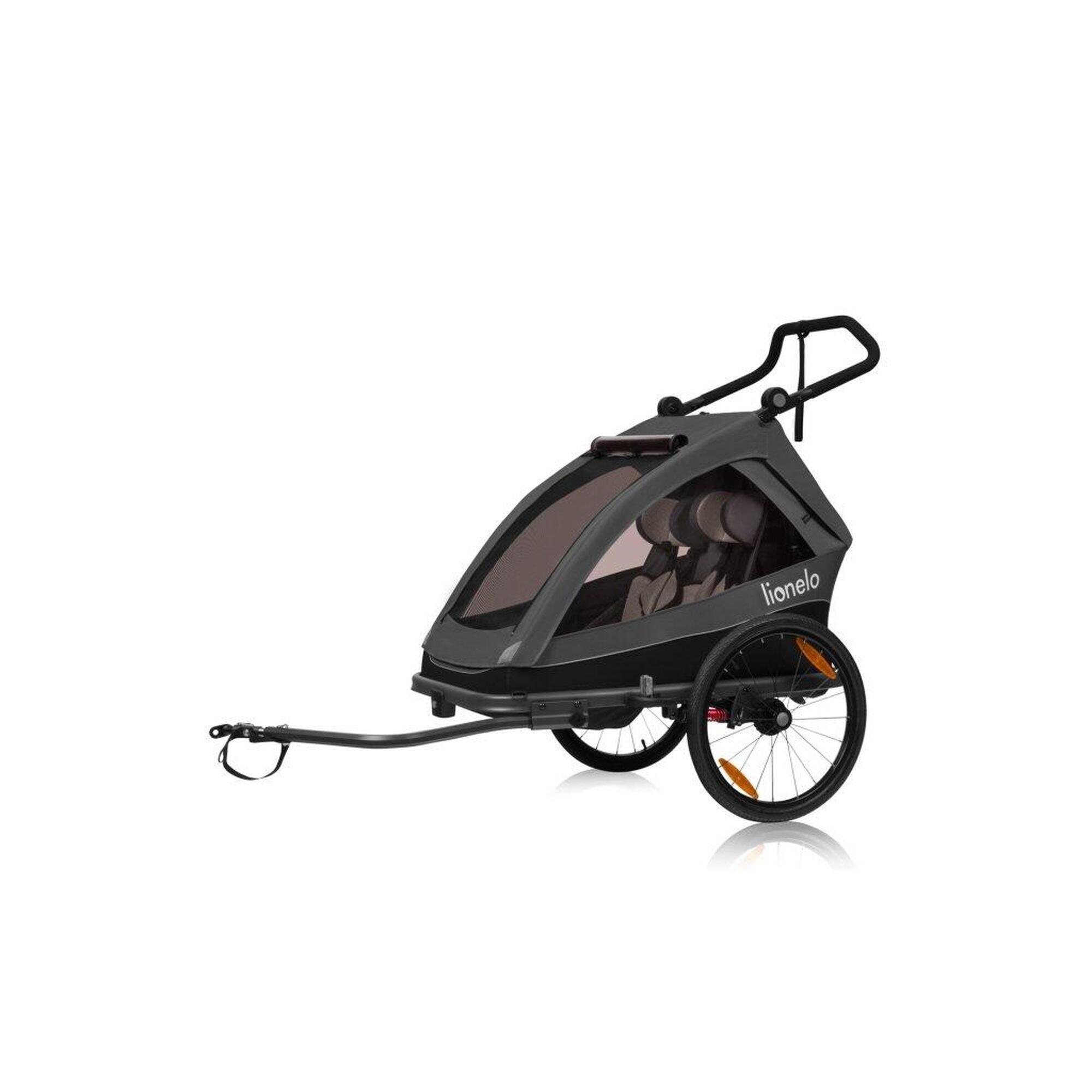 Przyczepka rowerowa Cama Grey Graphite