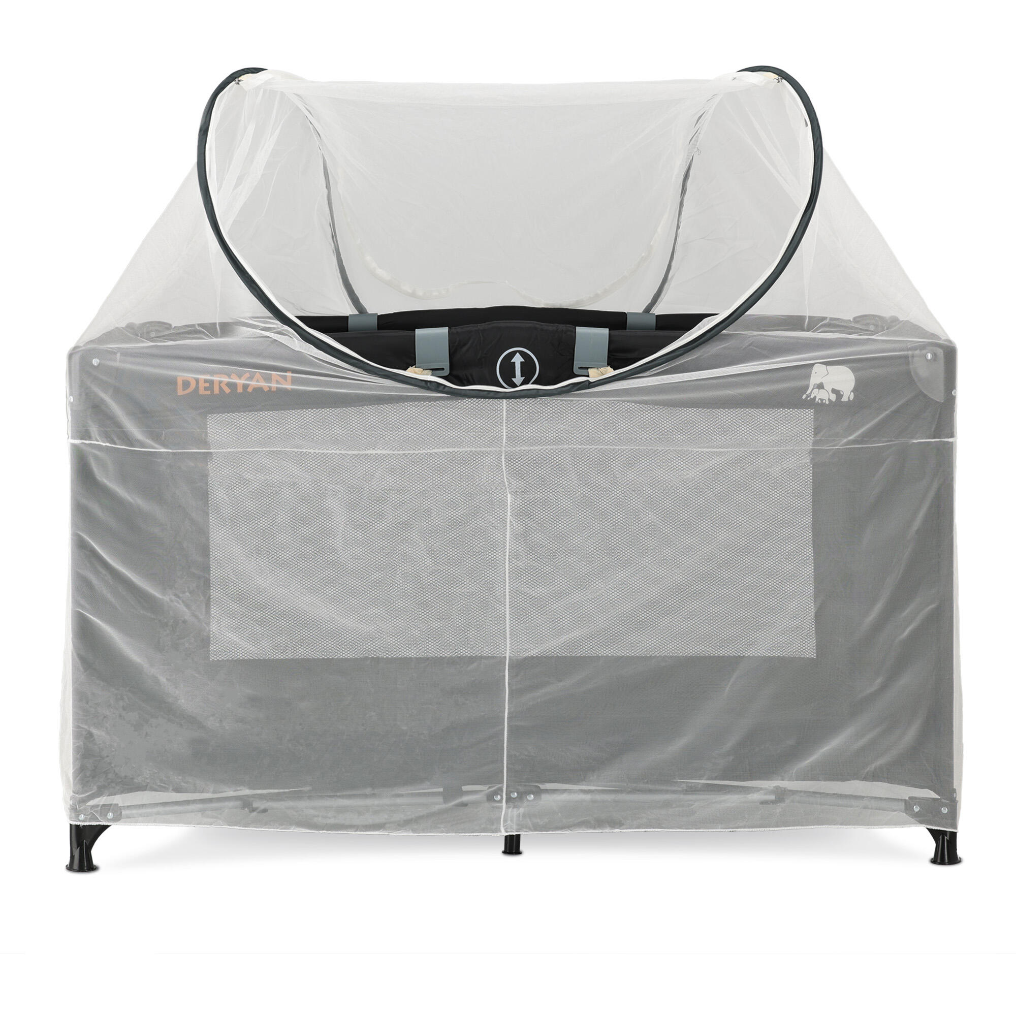 Luksusowa rozkładana moskitiera do łóżka kempingowego dla dziecka Deryan