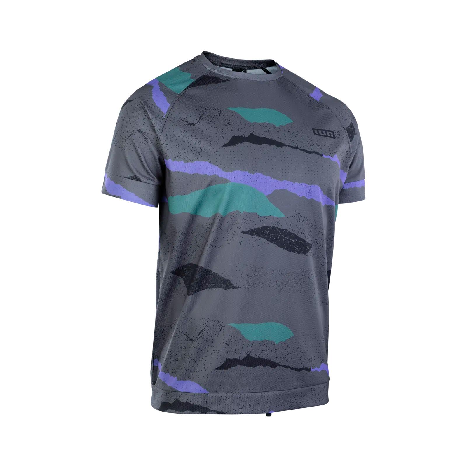 Koszulka męska Lycra ION SA Wetshirt SS Men Dark Collage