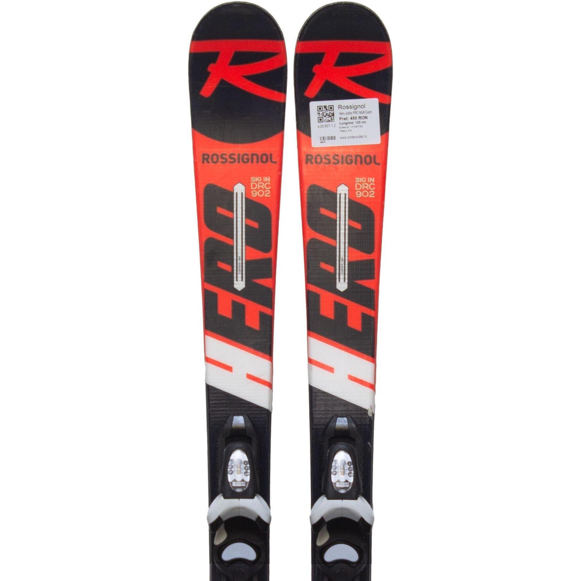 Second Life- Narty ROSSIGNOL Hero Junior PRO Multi Event, 130 cm - Stan dobry