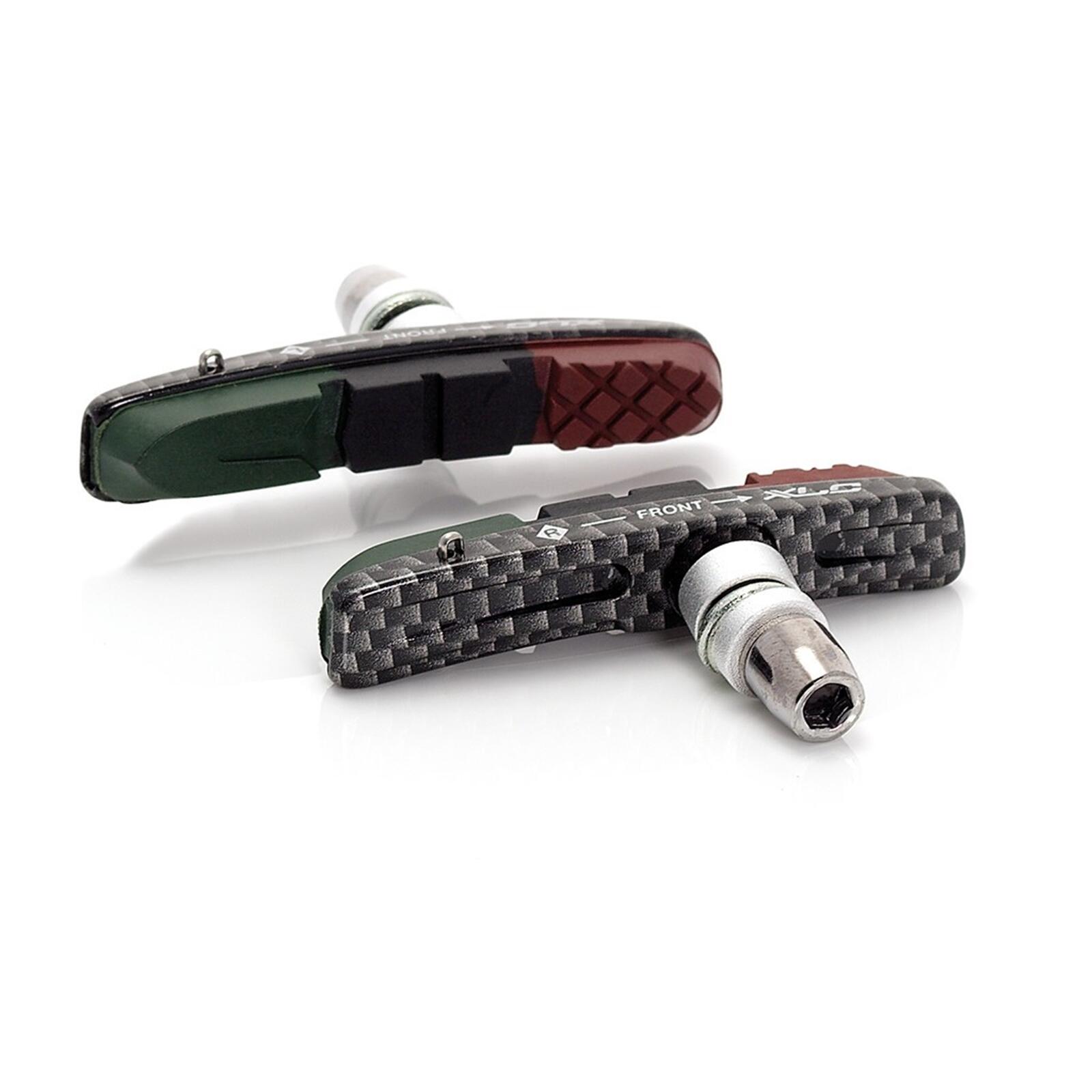 Szczęka Hamulcowa Bs-V10 V-Brake 72Mm Wygląd Karbonu/Czarny, Zestaw 4 Sztuk