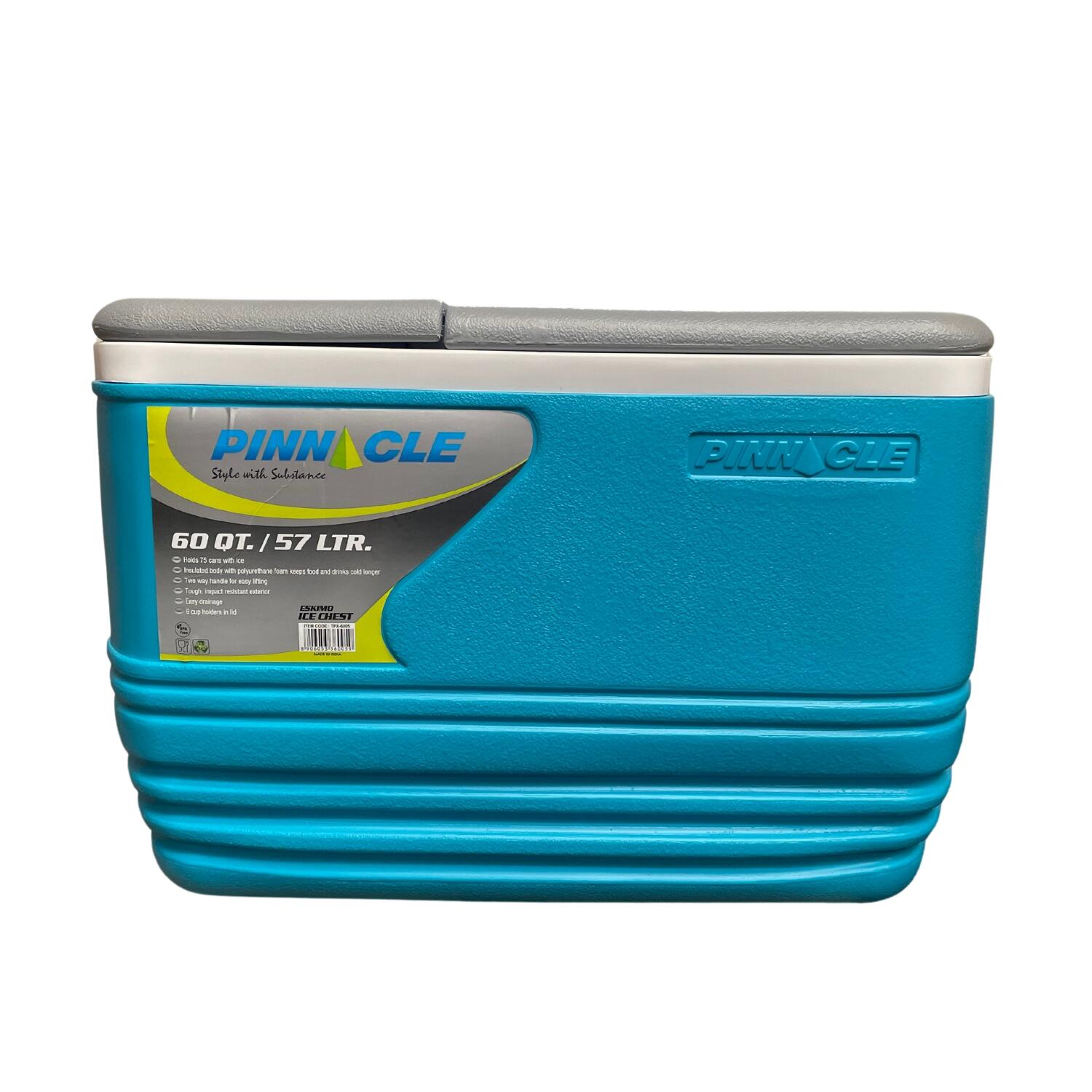 Lodówka kempingowa Pinnacle TPX 6005 57L +4 wkłady mrożące 1L