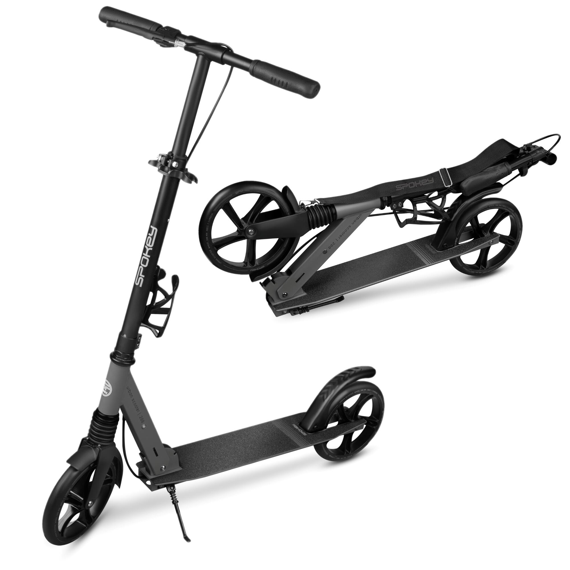 Hulajnoga miejska składana ze stopką Spokey City Flow Pro
