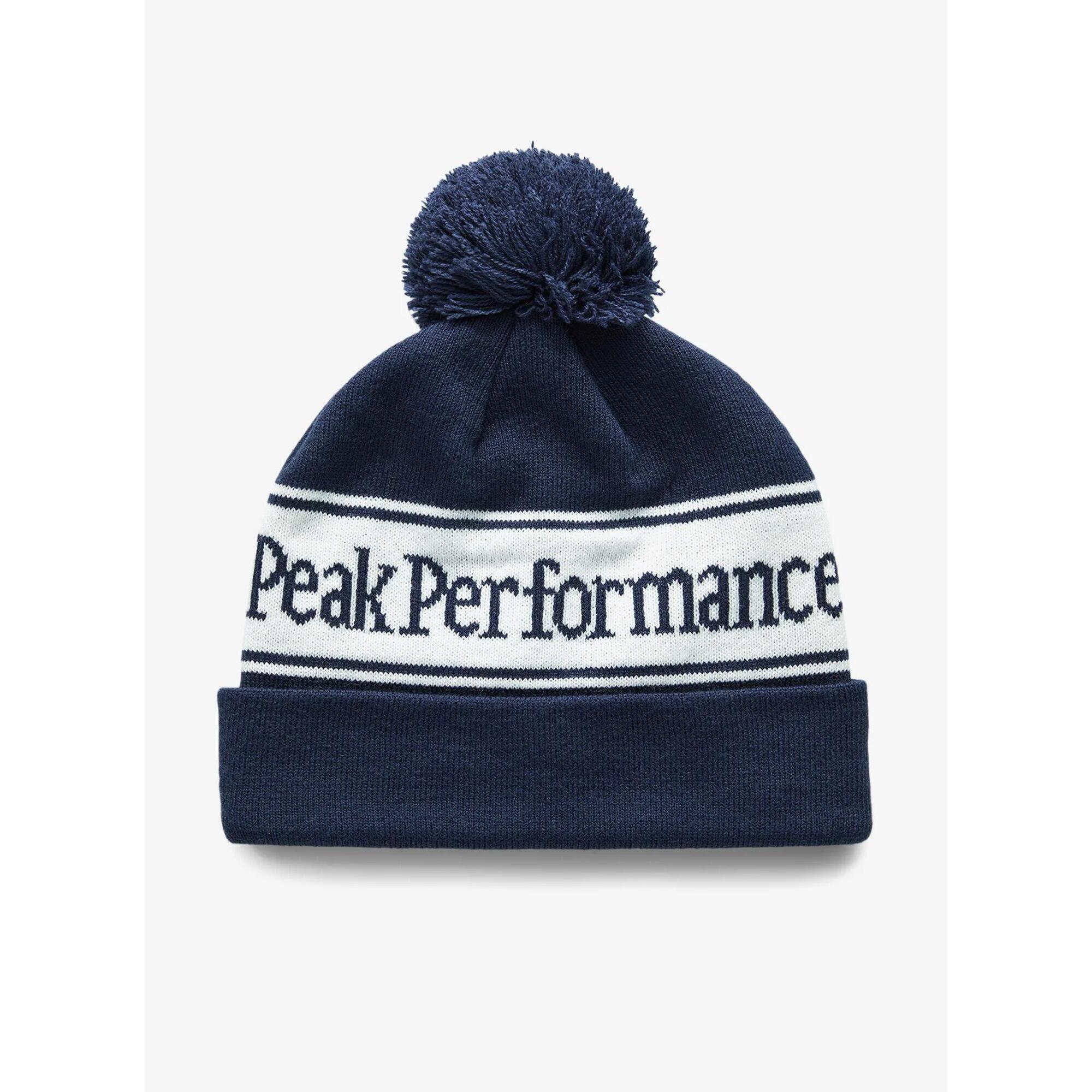 Czapka zimowa Peak Performance Pow Hat - blue shadow/offwhite