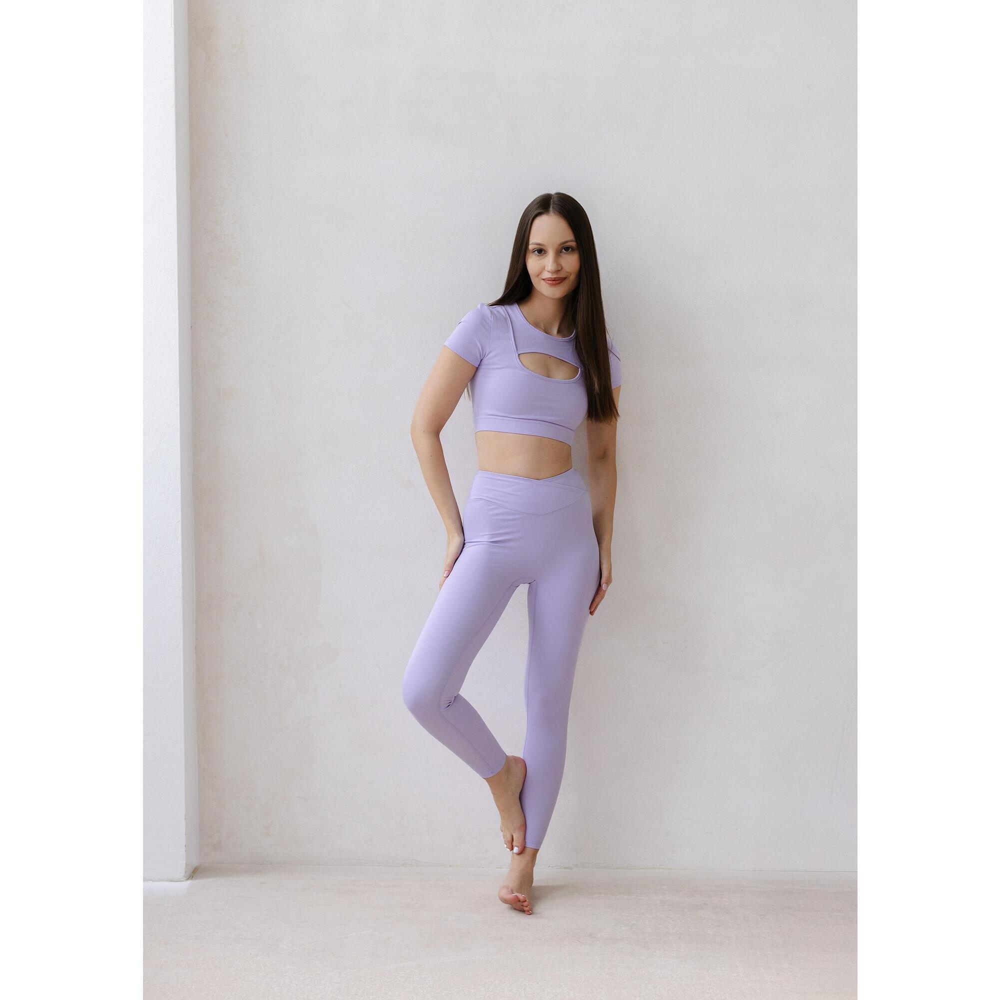 Damskie legginsy do jogi Moonholi Vibes z długimi nogawkami