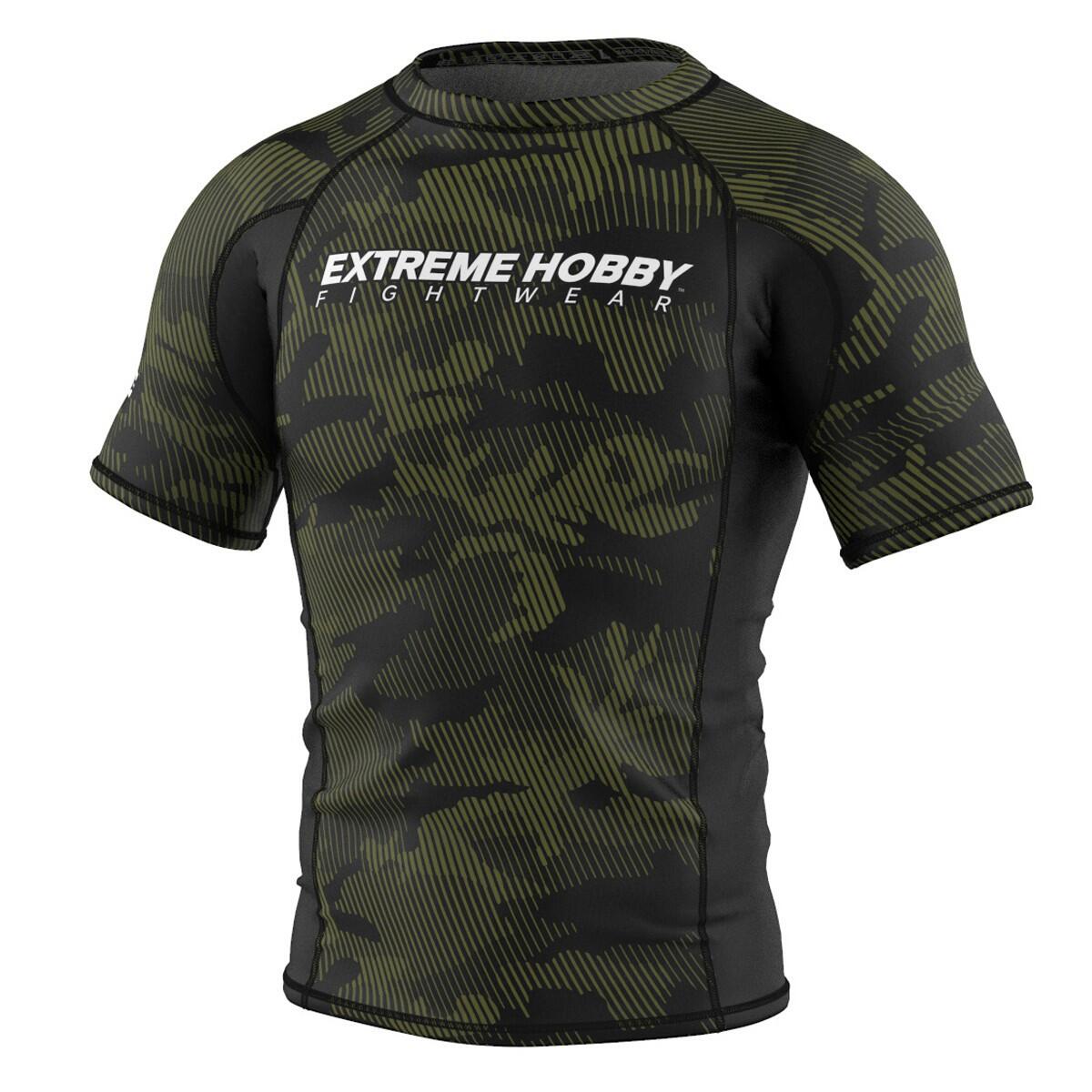 Koszulka Męska Rashguard MMA na Siłownię EXTREME HOBBY HAVOC