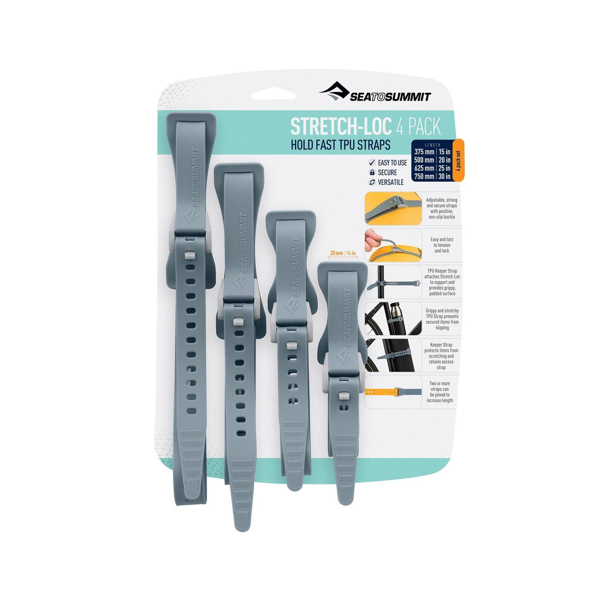 Zestaw pasków mocujących SEA TO SUMMIT Stretch-Loc 4 szt