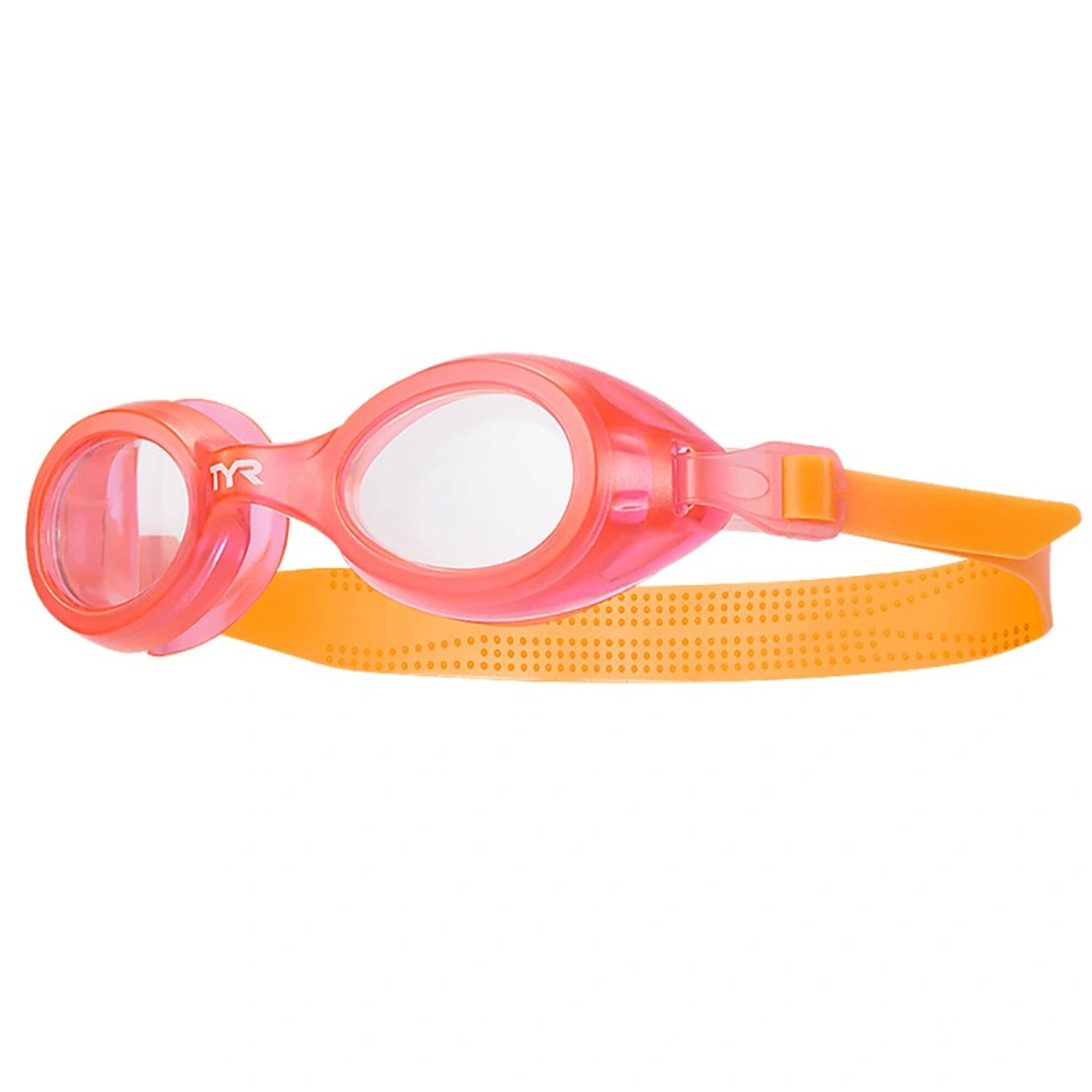 Okularki pływackie TYR Aqua Blaze Kids pomarańczowe