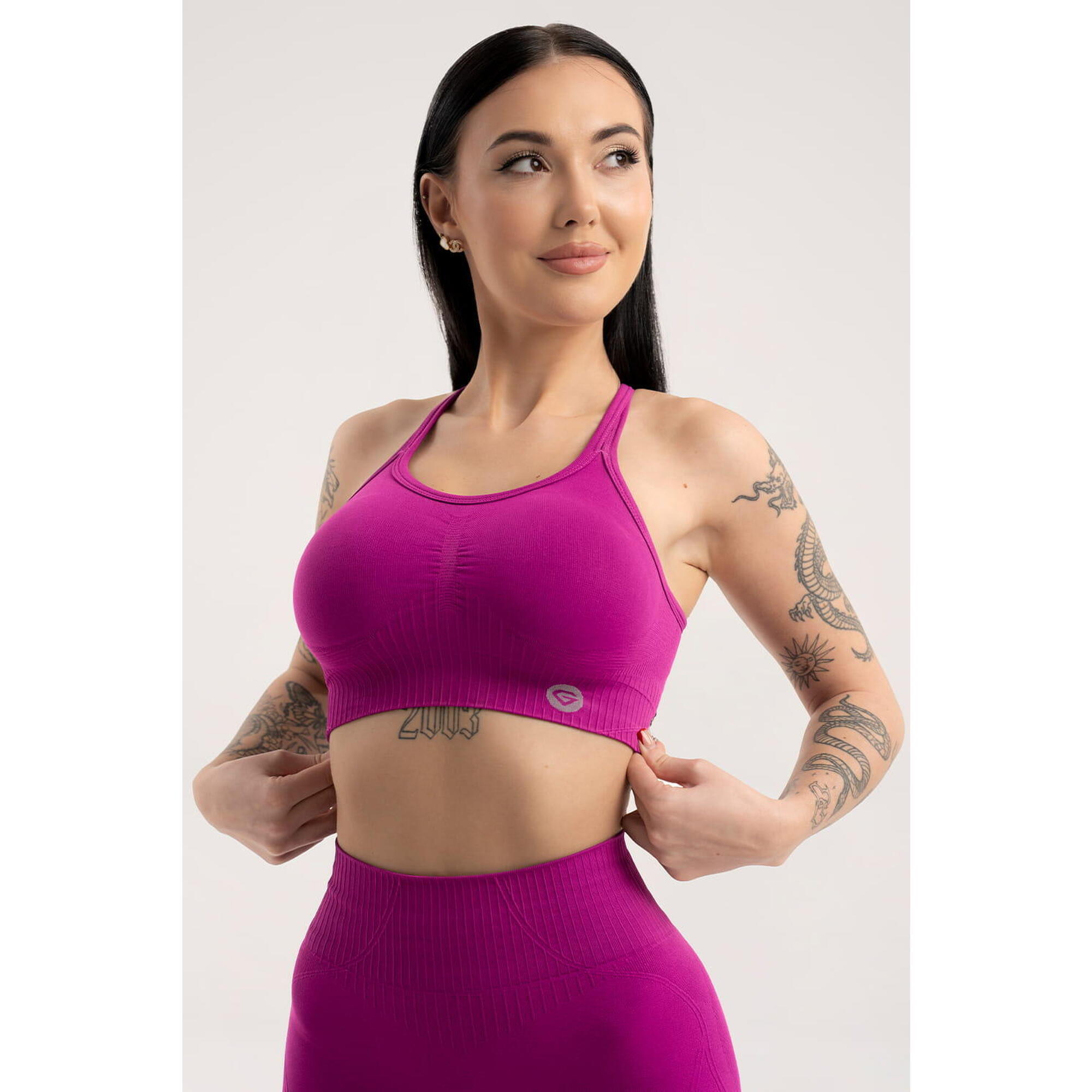 Stanik fitness cardio damski Gym Glamour push up 2.0