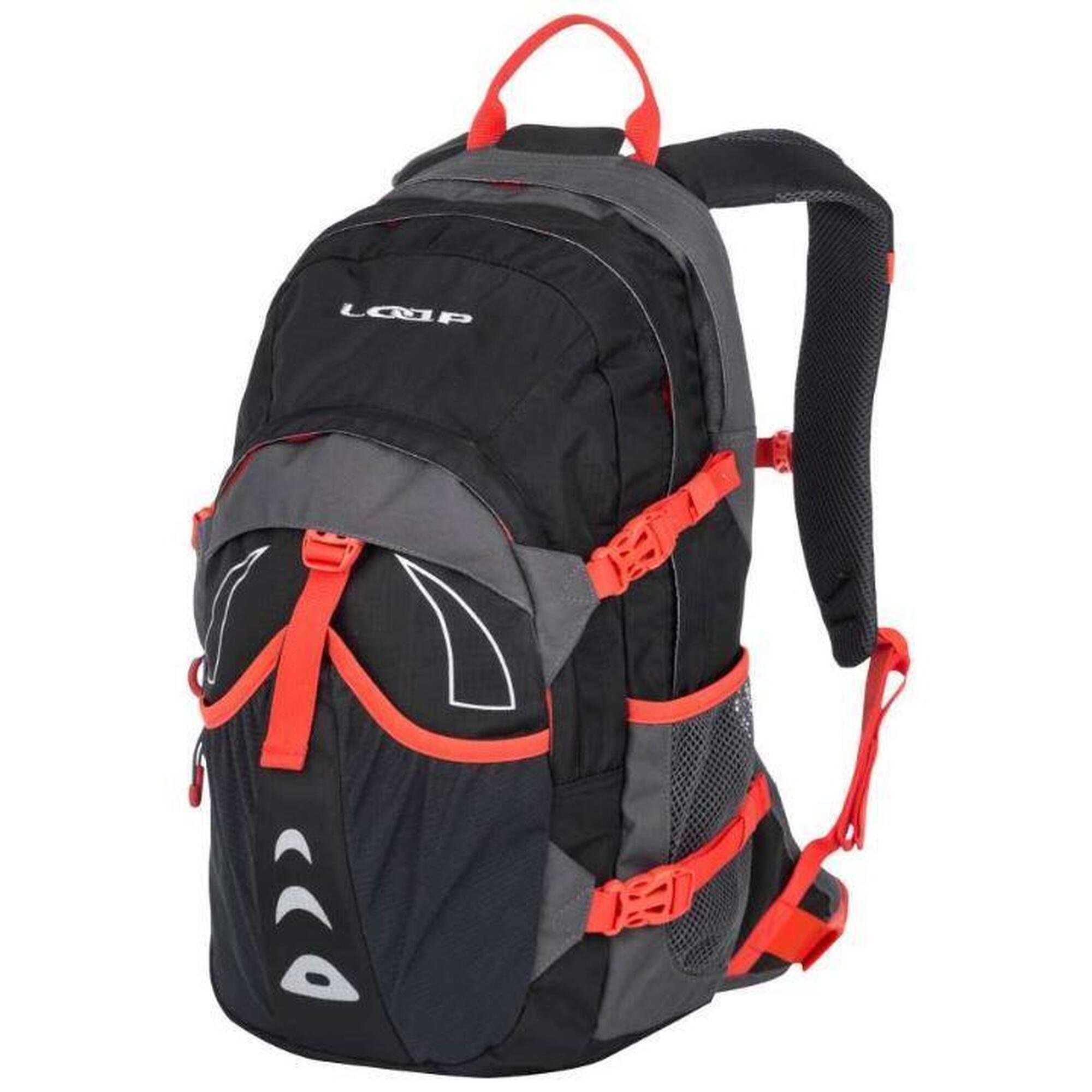 Plecak rowerowy LOAP Loaf 15 L — Czarny/Czerwony