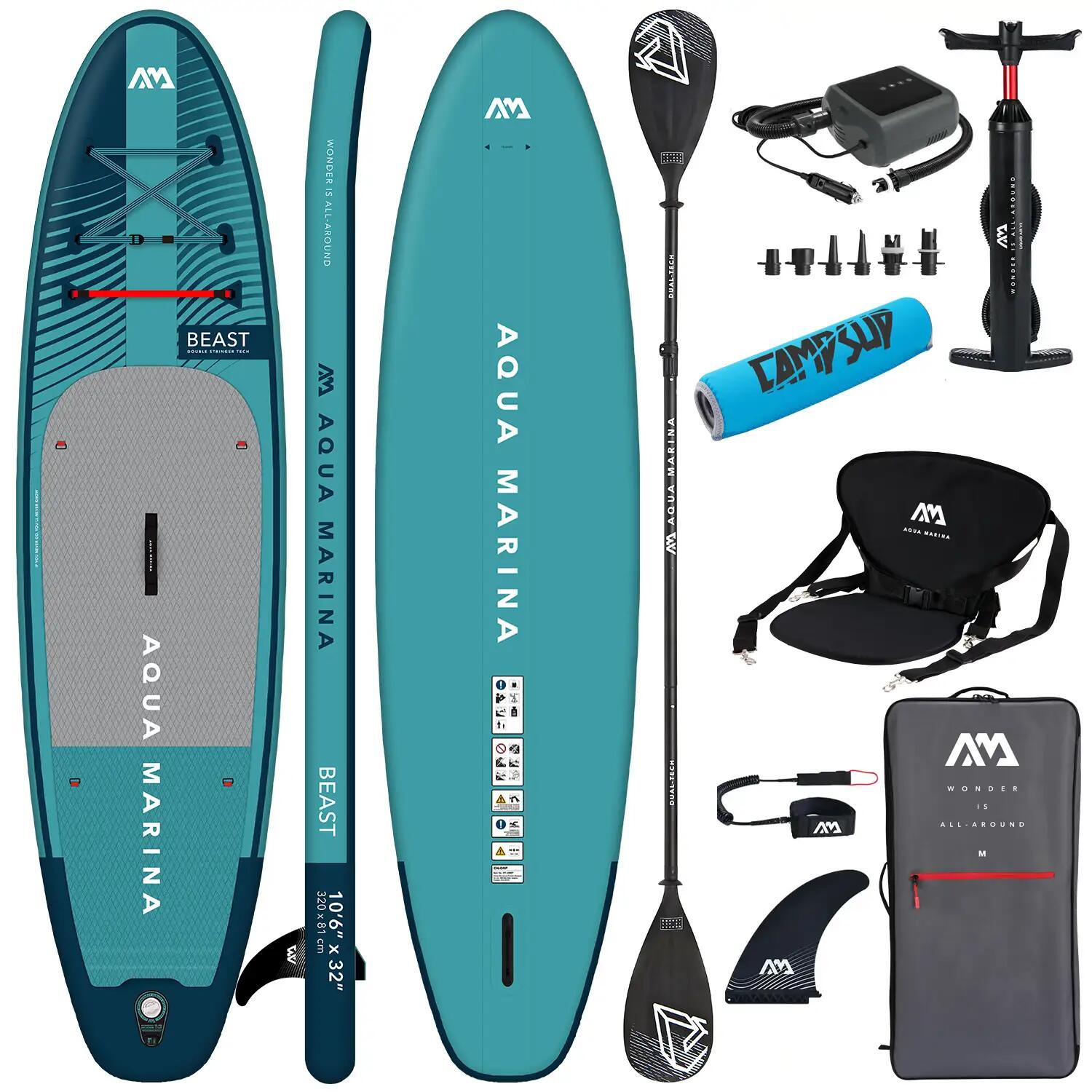 Deska Pompowana SUP Aqua Marina Beast 10'6" + SUPER COMBO