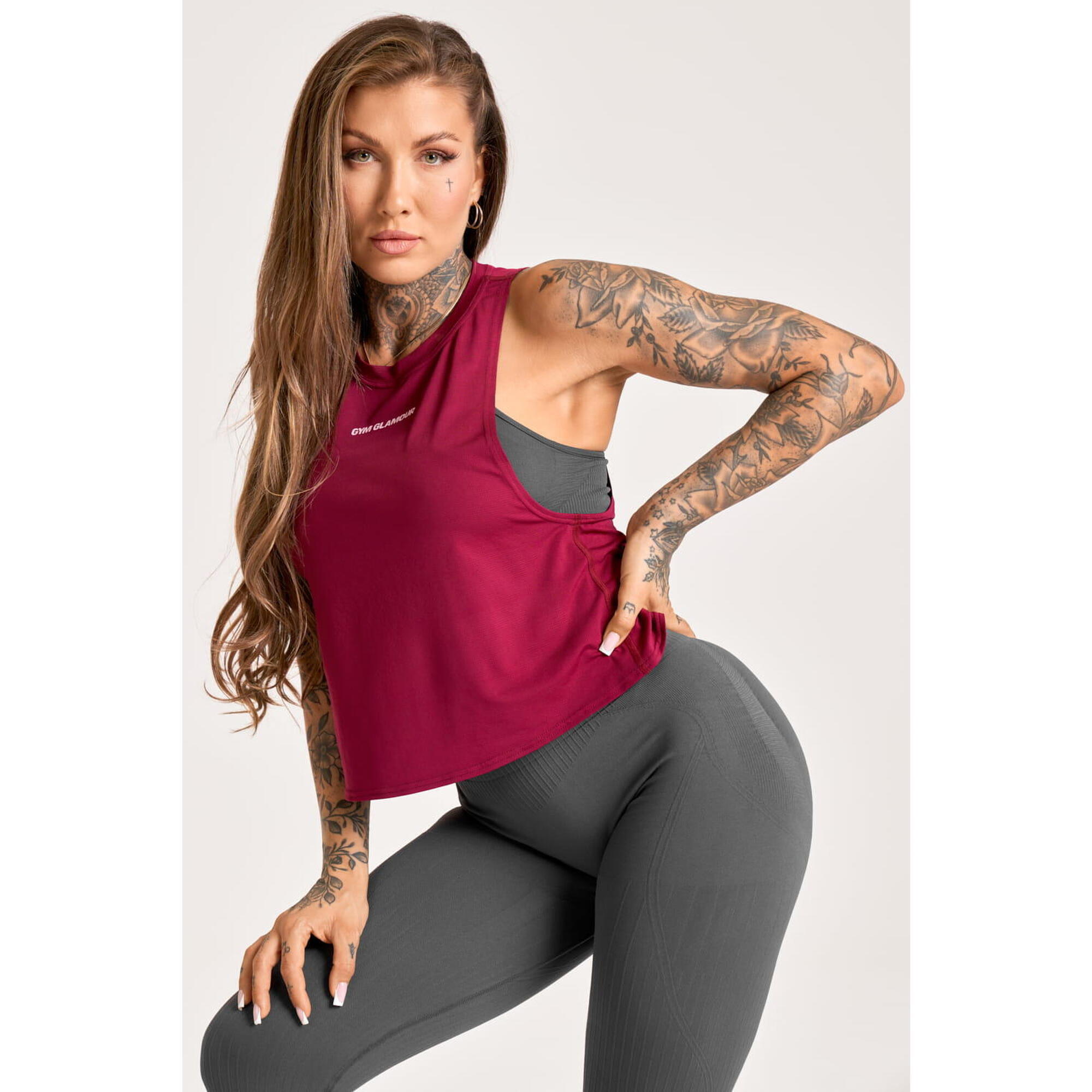 Tank Top fitness damski Gym Glamour fitness damski Gym Glamour sport