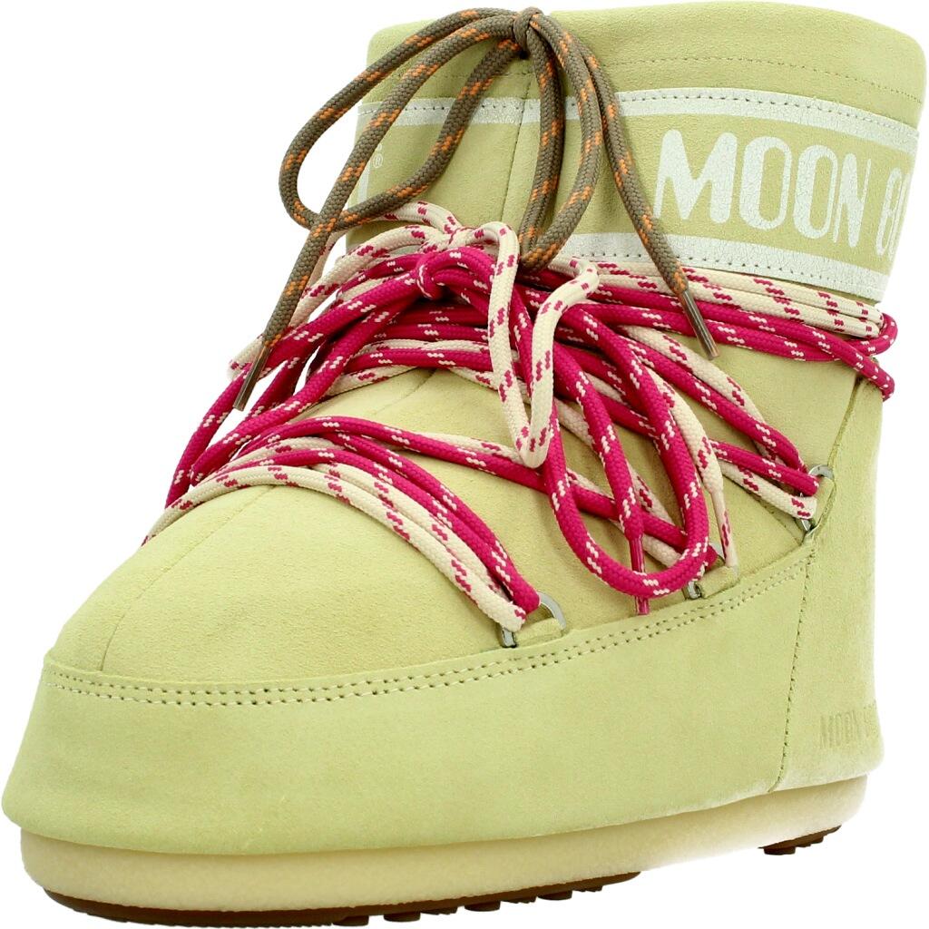 MOON BOOT MB ICON LOW SUEDE LACE Zielony