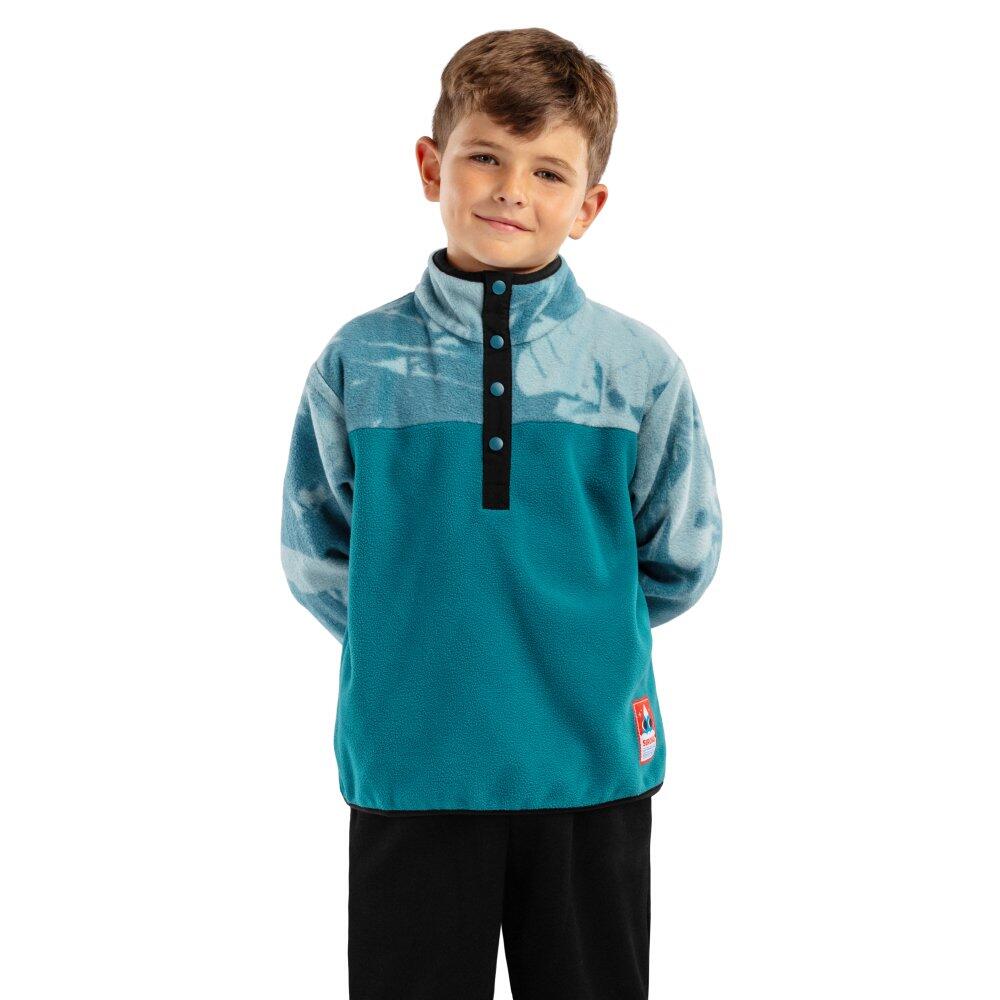 Bluza z grubego polaru do sportów zimowych chłopięca Jumbo