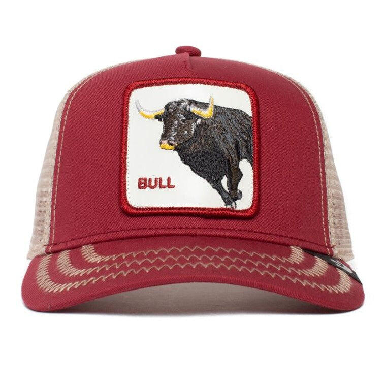 Czapka Goorin Bros The Bull Czerwona