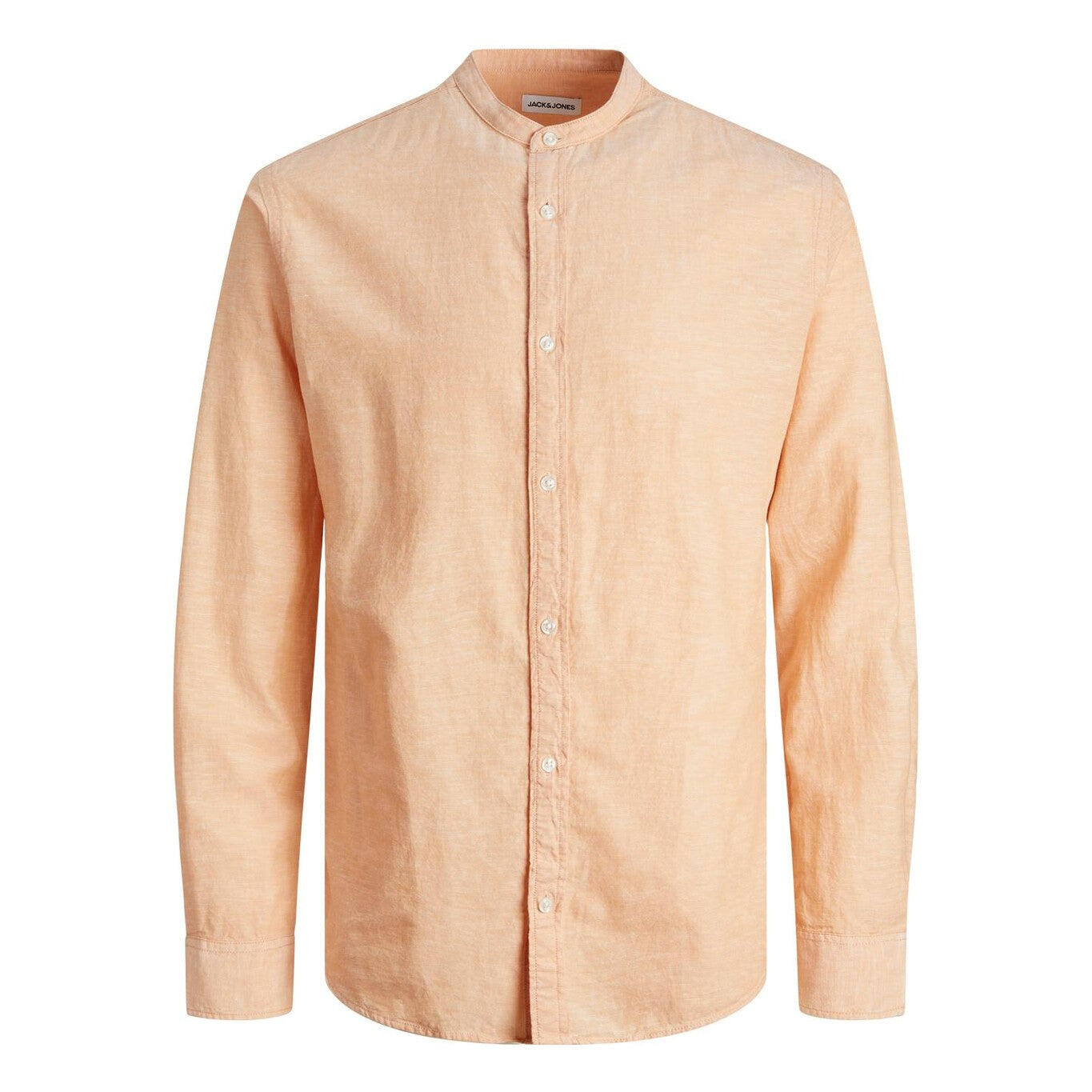 Koszula Jack & Jones Summer Linen Blend morelowy lód