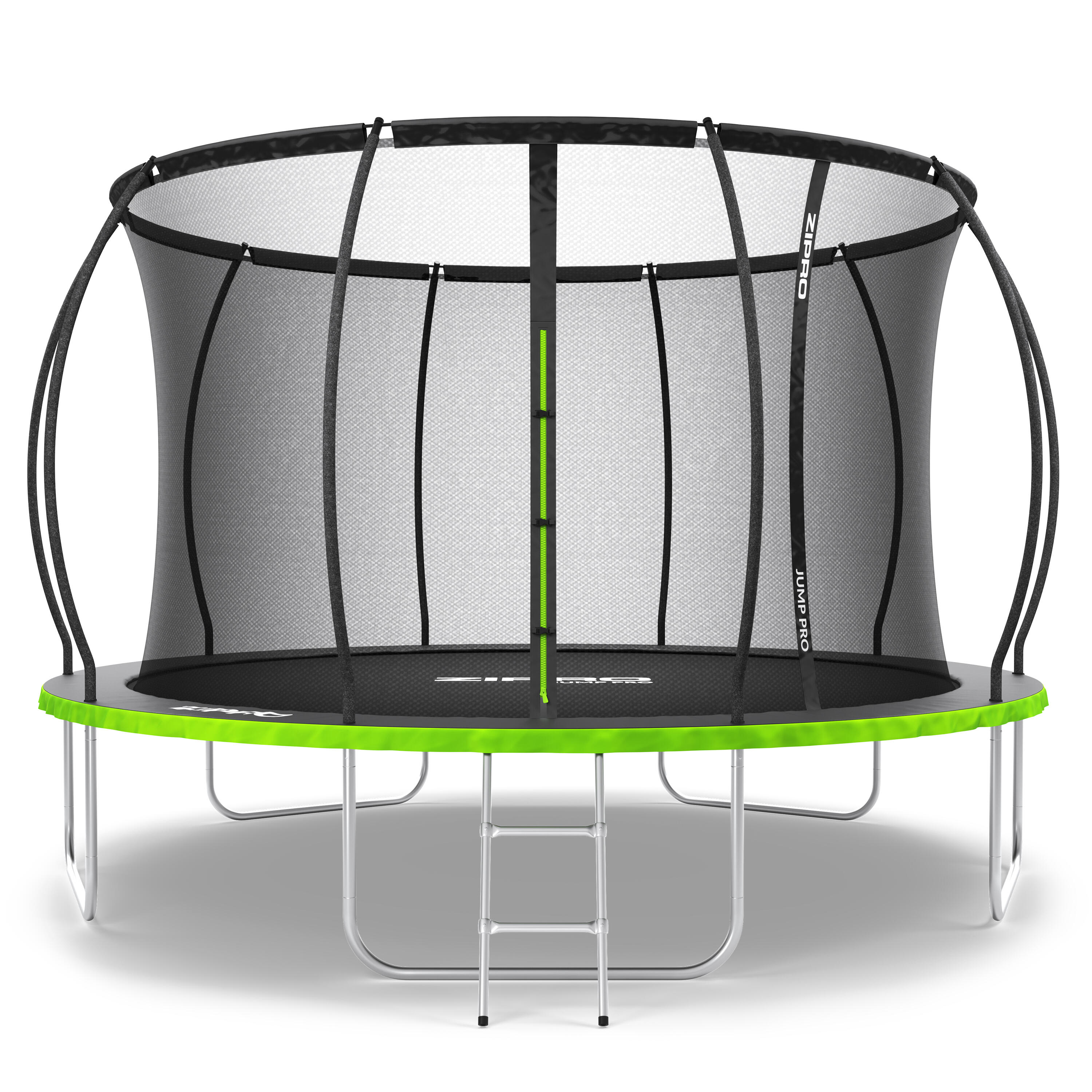 Trampolina ogrodowa Zipro Jump Pro Premium z siatką wewnętrzną 12FT 374cm
