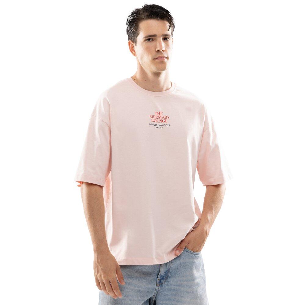 Męska koszulka z krótkim rękawem z bawełny organicznej Lifestyle Siroko Naia