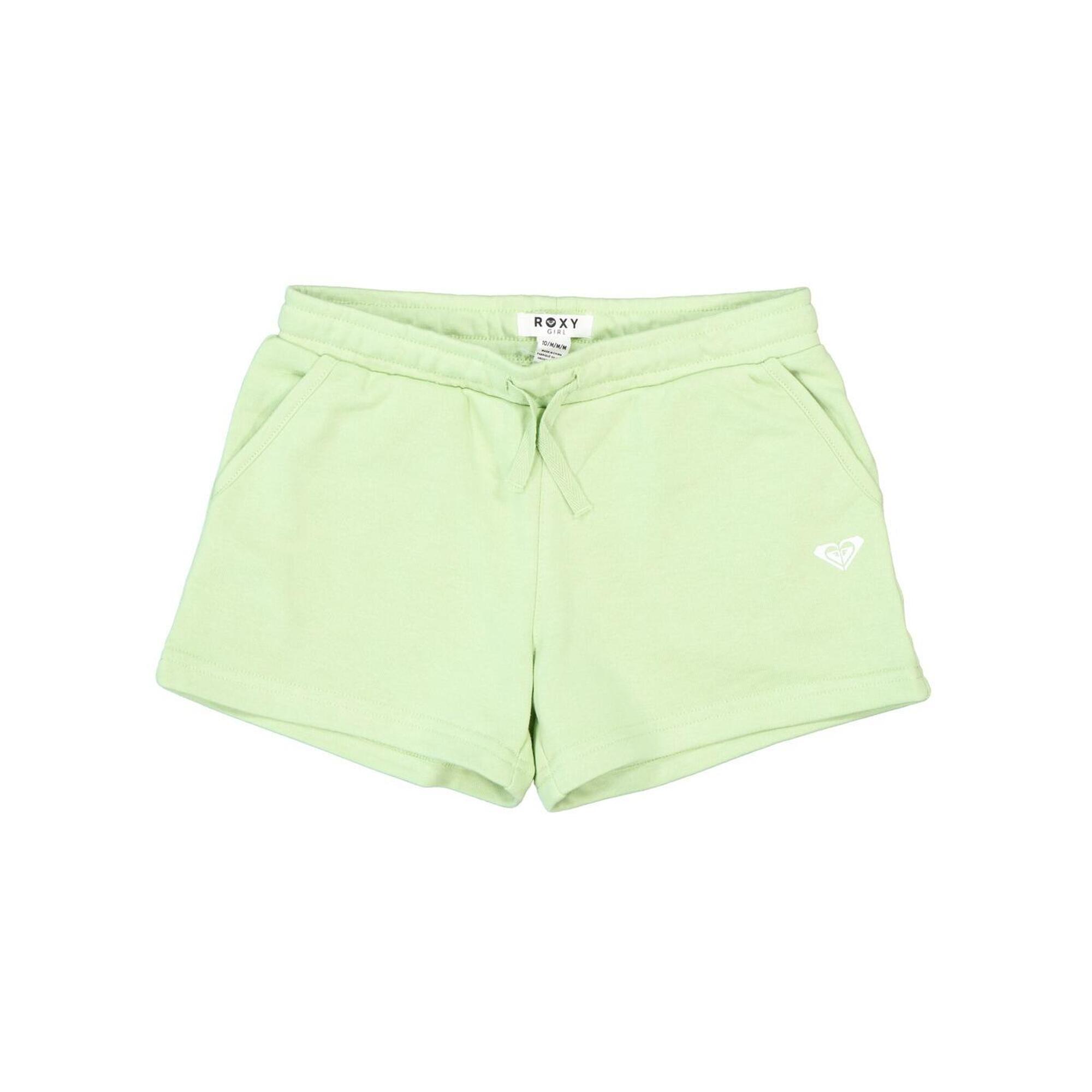 Szorty dresowe z gumką dla Dziewczynki SURF FEELING Zielony