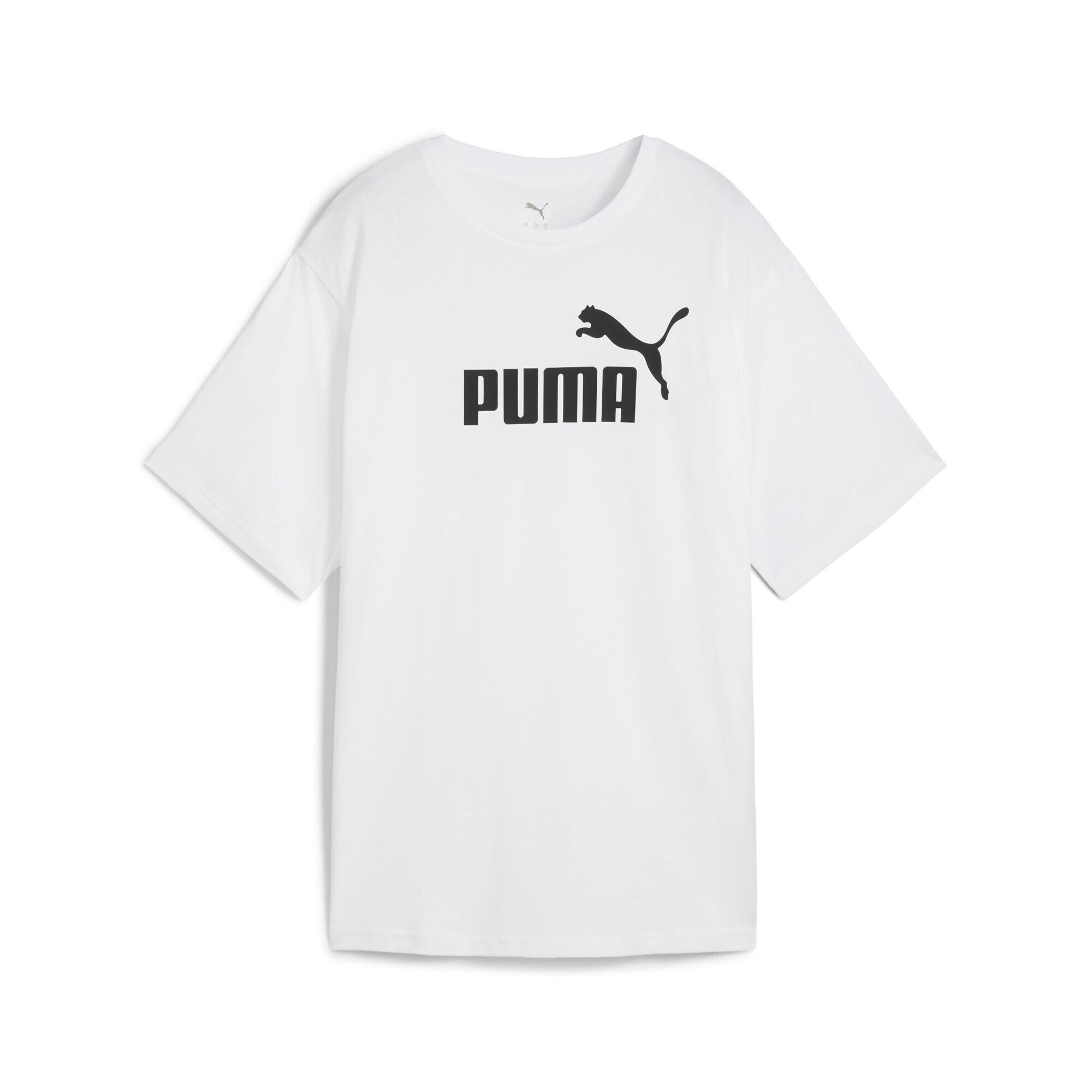 Damska luźna koszulka Essentials z logo No.1 PUMA