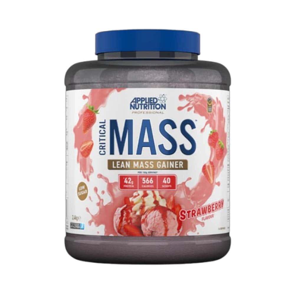 Gainer Critical Mass Applied Nutrition Truskawka 2400g