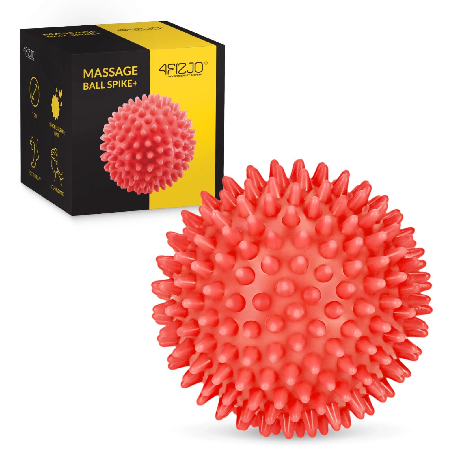 Piłka z kolcami do masażu 4Fizjo Spike+