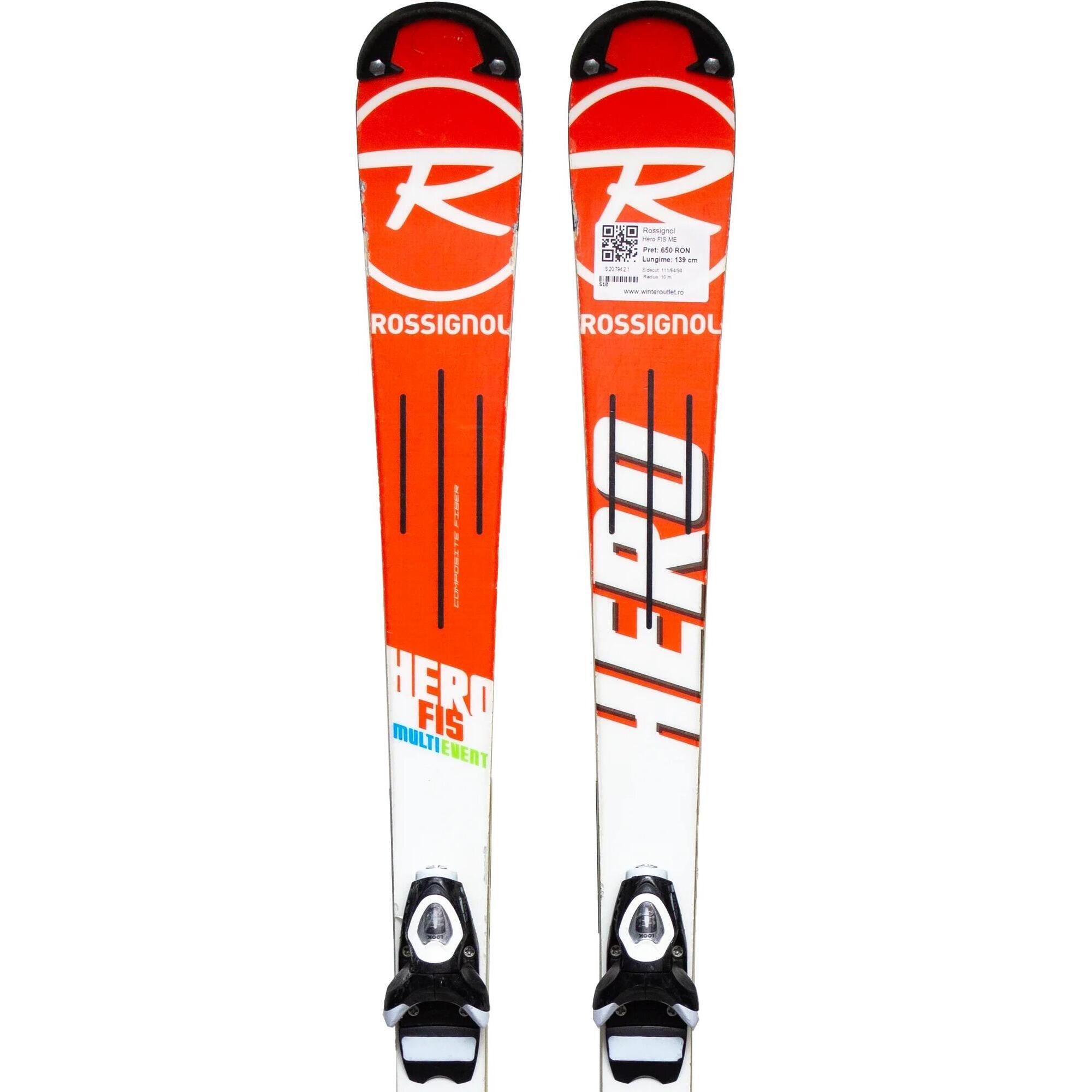 Second Life- Narty ROSSIGNOL Hero FIS ME, 125 cm - Stan dobry