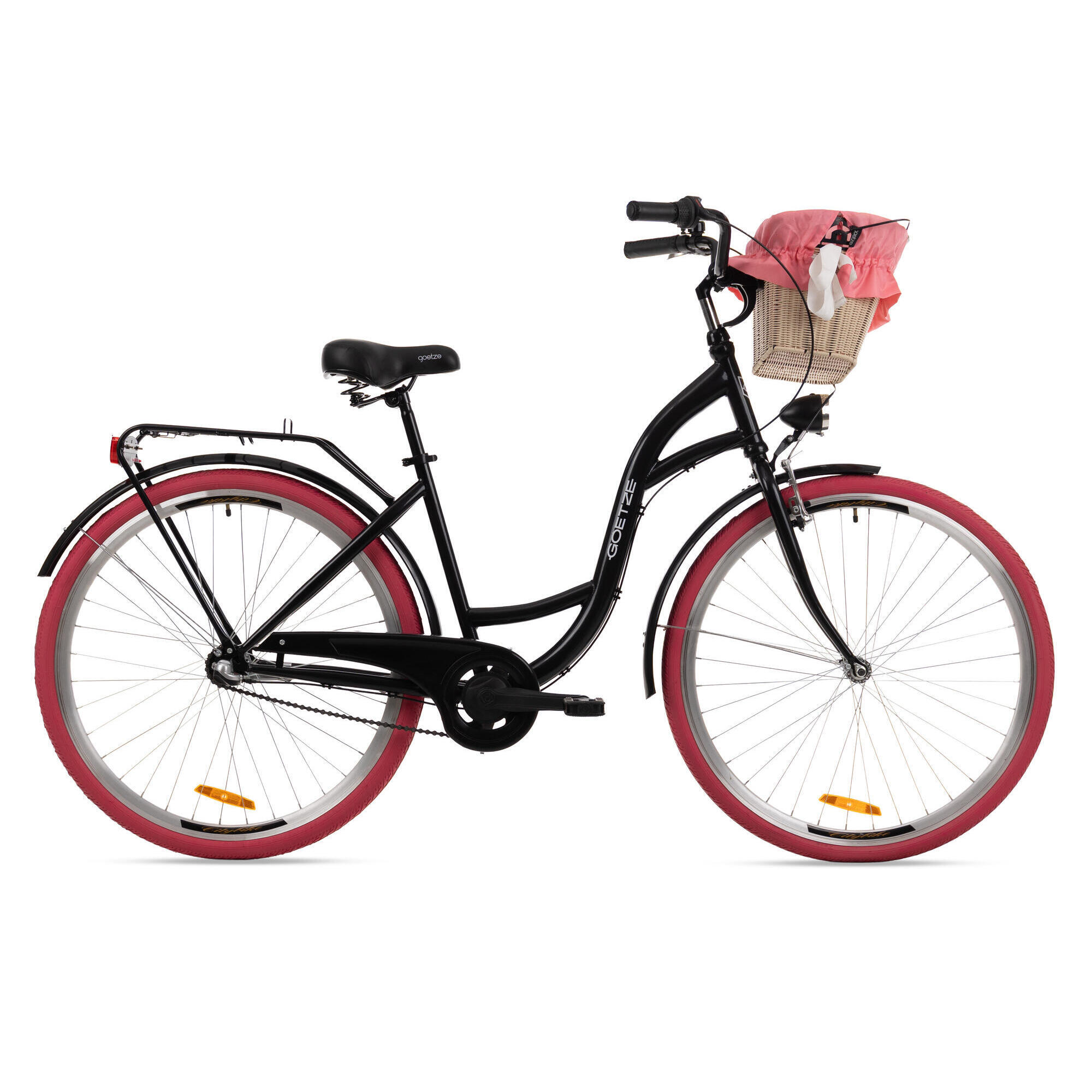 Rower miejski damski GOETZE Style 28" 3B kosz