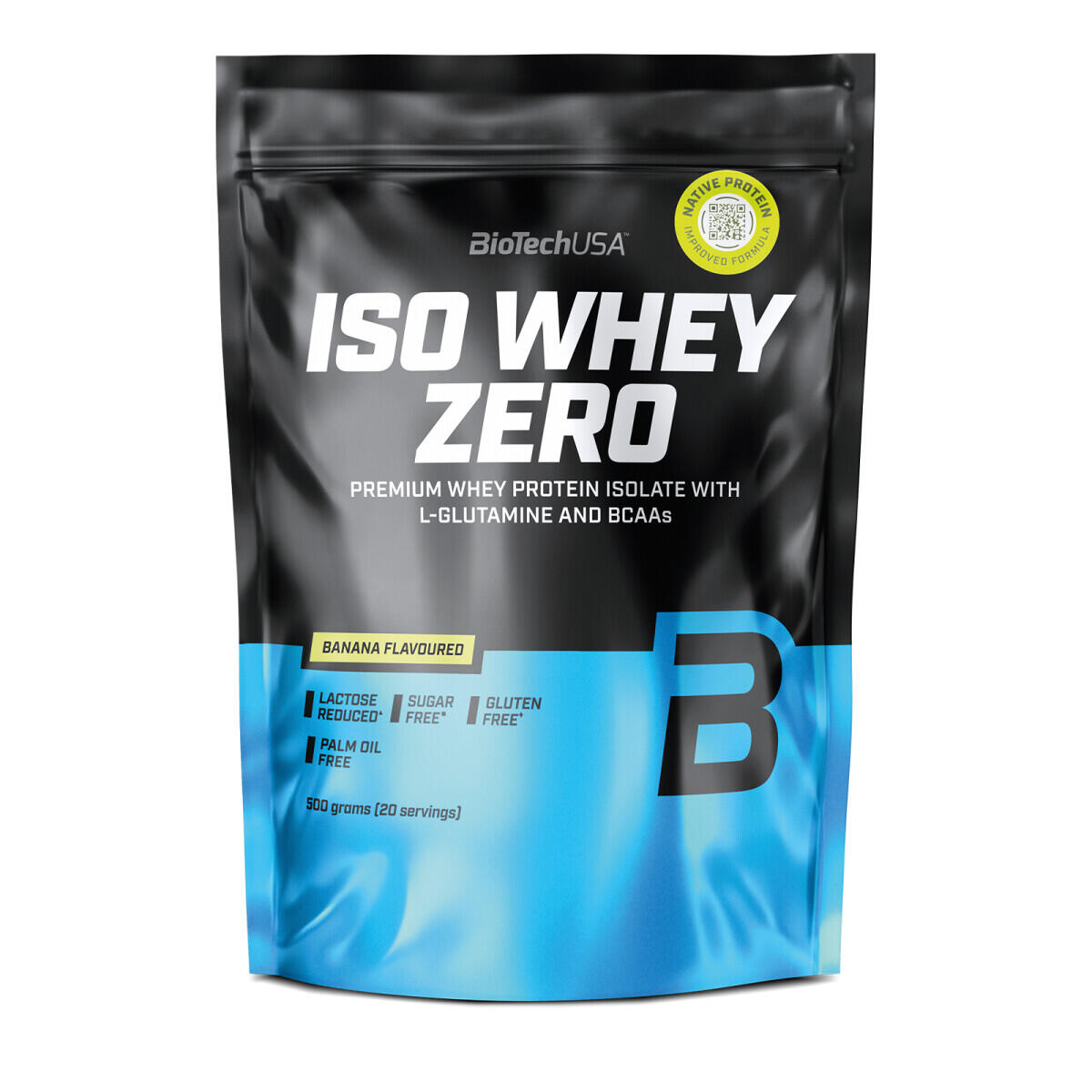 BIOTECH ISO WHEY LACT.FR-500 g BANANA