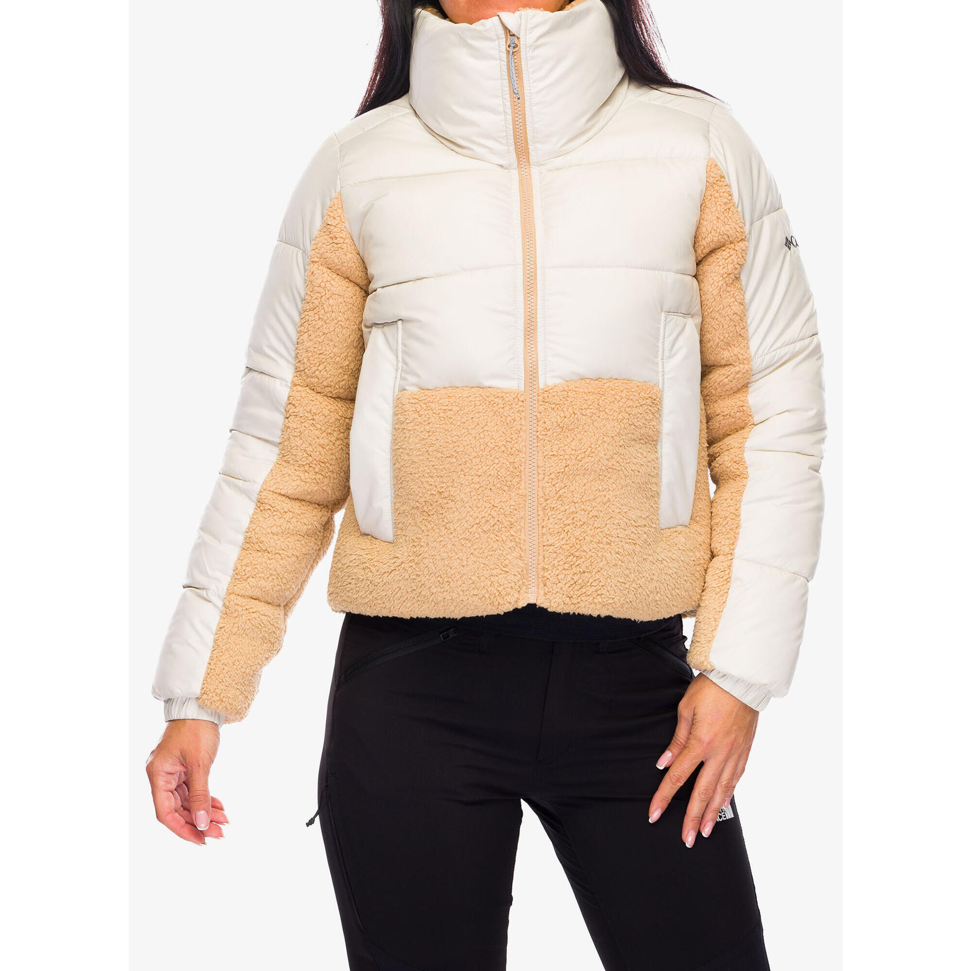 Kurtka ocieplana damska Columbia Leadbetter Point II Sherpa Hybrid