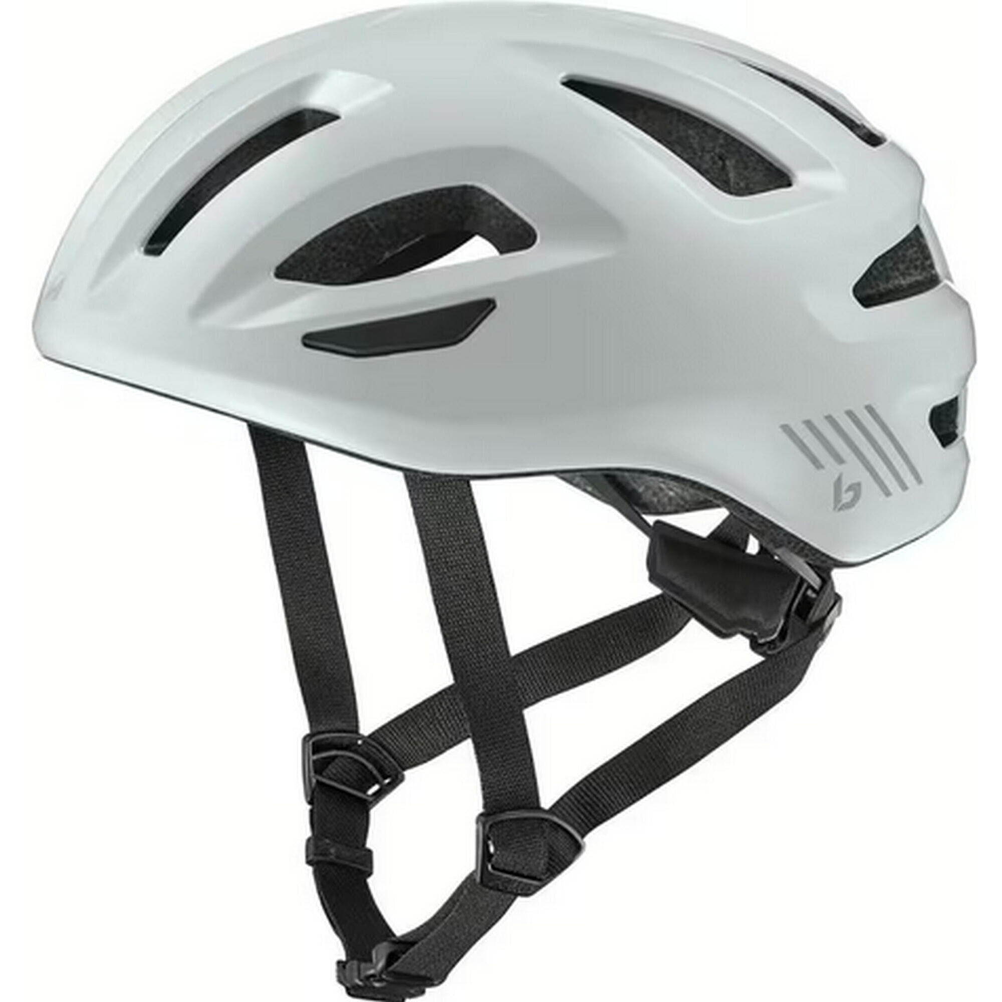Kask rowerowy Rennrad „Spero”, porcelanowy, błyszczący
