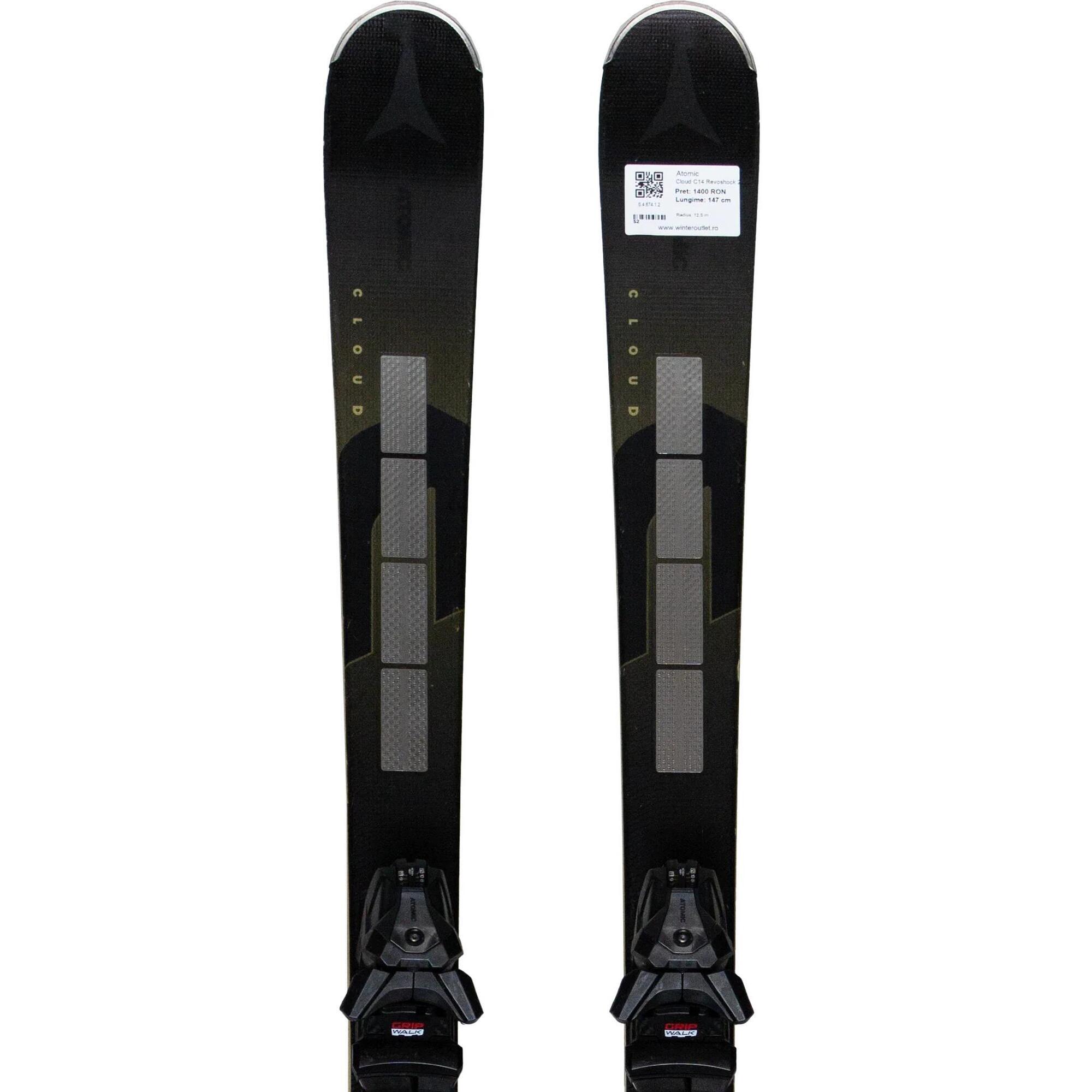 Second Life- Narty ATOMIC Cloud C14 Revoshock 2025, 147 cm- Stan bardzo dobry