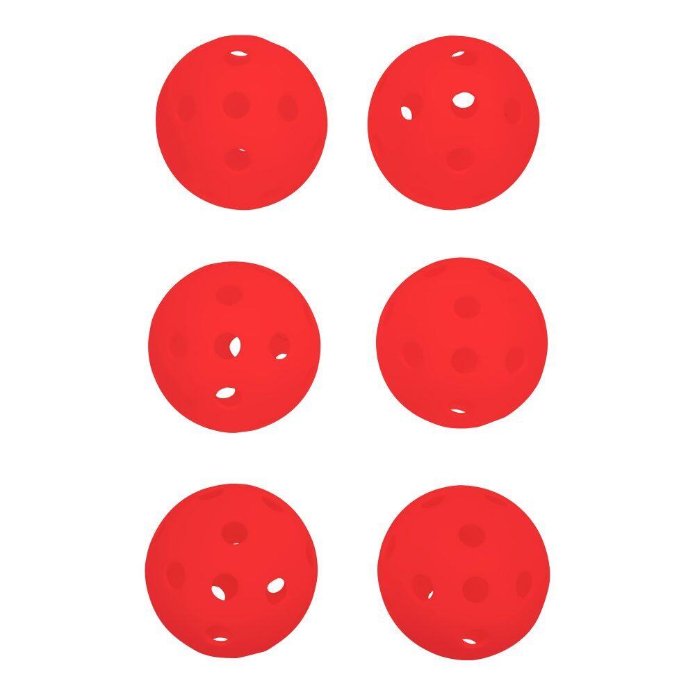 Piłka do pickleballa do użytku wewnętrznego Pure4Fun (x6)