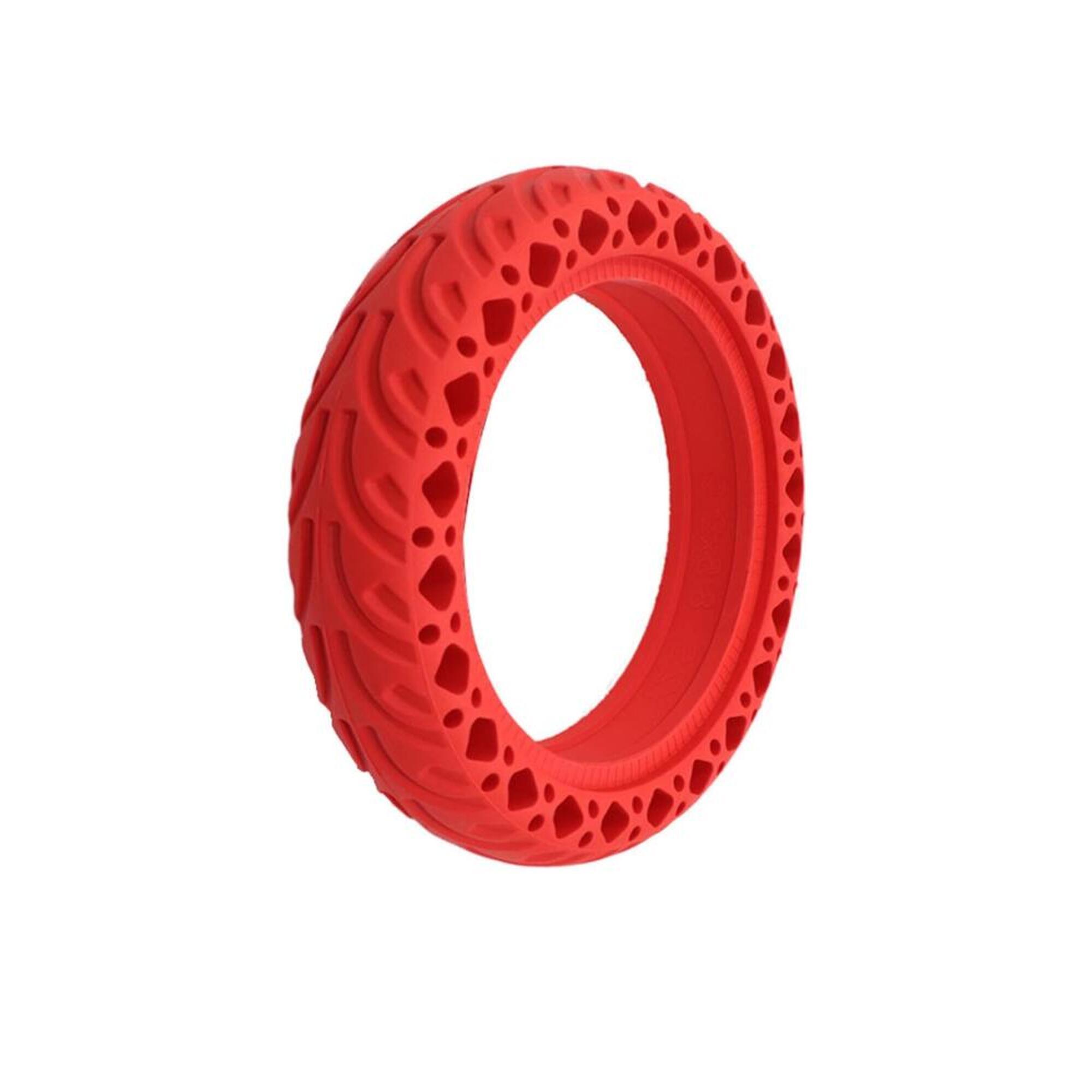 Opona bezdętkowa 8,5" do hulajnóg BTX250/251/PRO i Xiaomi czerwona