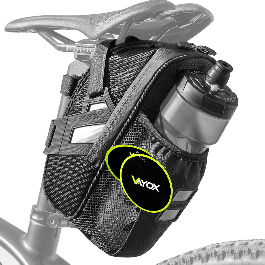 Torba rowerowa podsiodłowa VAYOX VA0349 uchwyt na bidon wodoodporna 1,5L