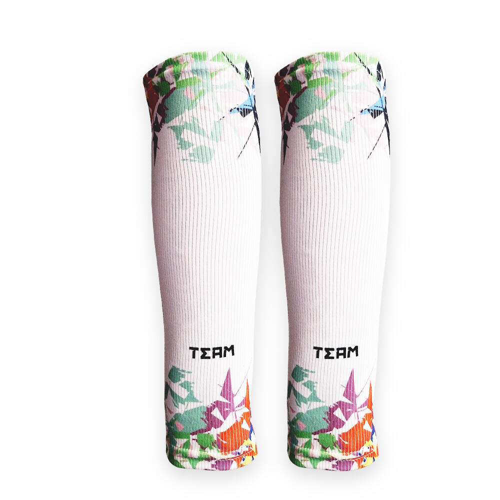 Rękawki siatkarskie unisex JG TEAM prążkowane krótkie