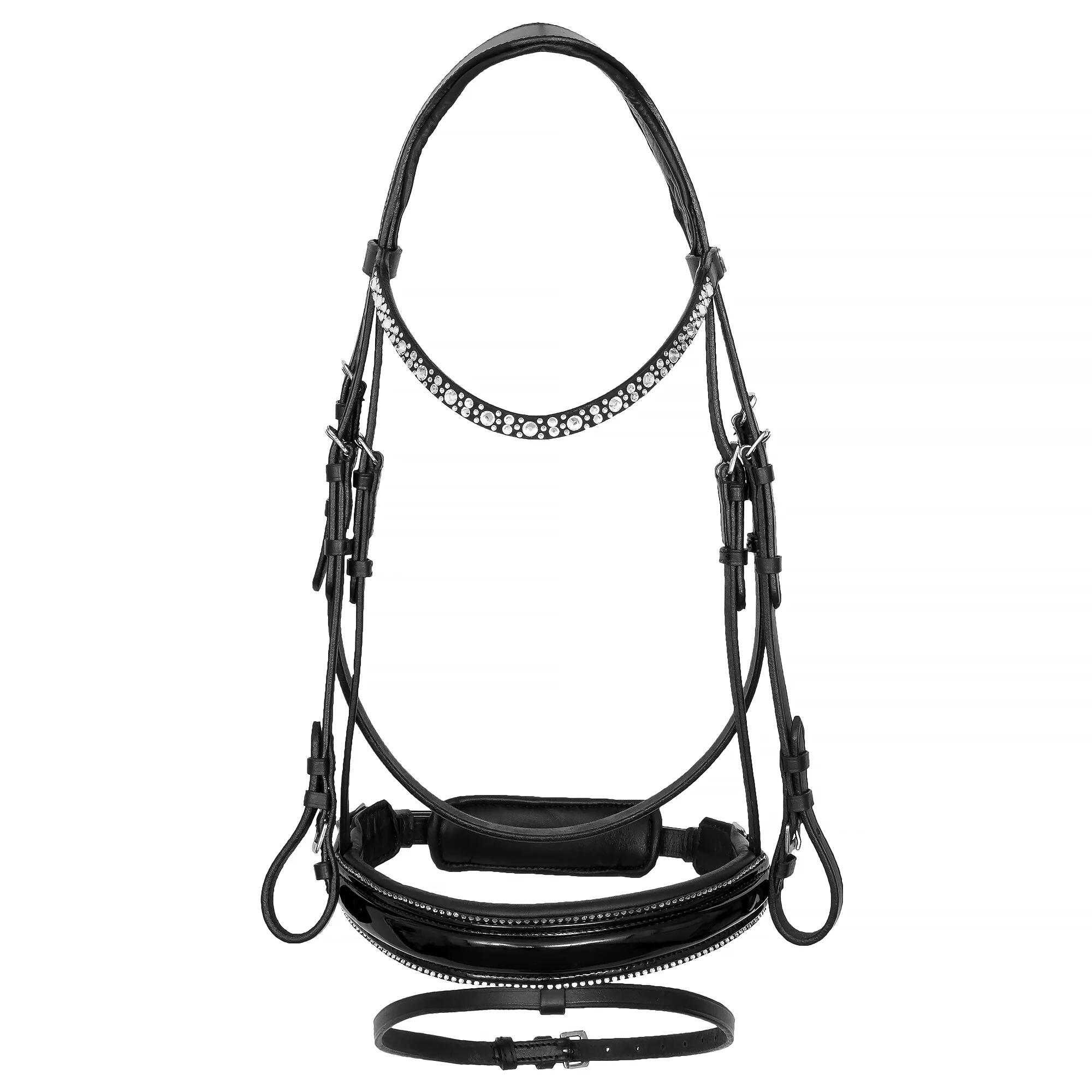 Ogłowie z wodzami dla konia EQUESTRIAN QUEEN Dione