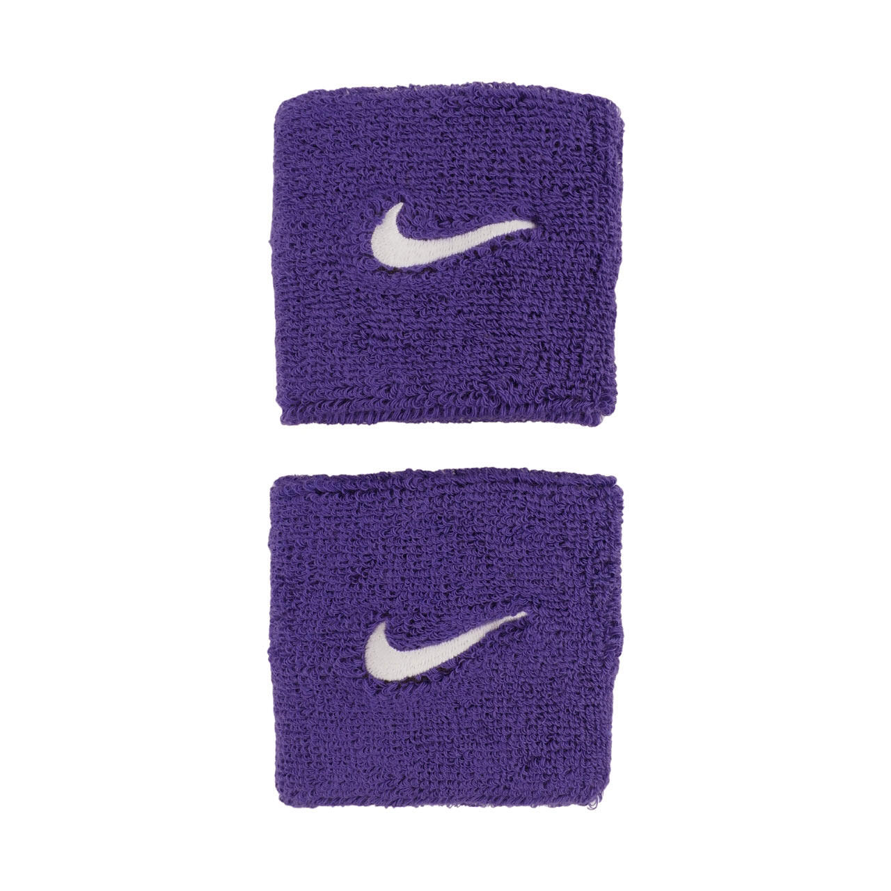 Frotki na rękę Nike Swoosh Wristbands 2 szt. fioletowe N1012405588OS