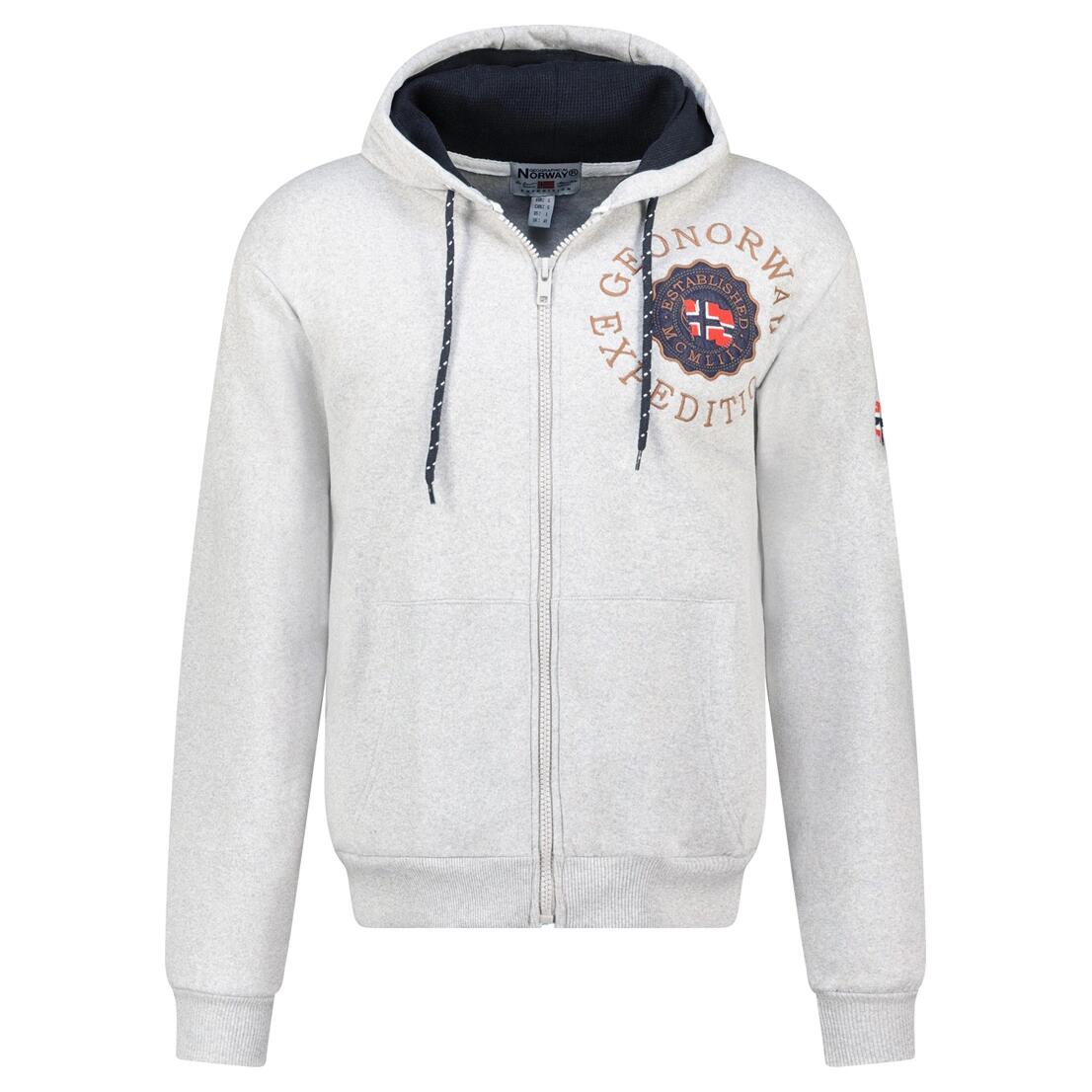 Bluza męska Geographical Norway GAKADO Blended Grey.