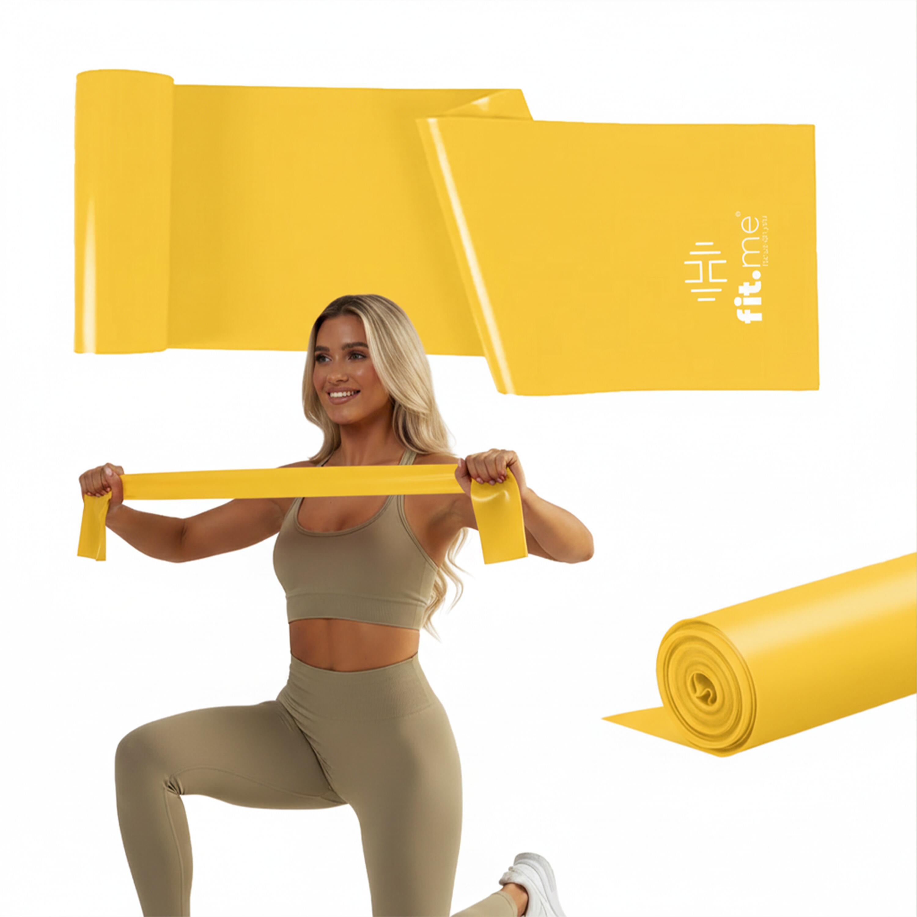 Guma Do Ćwiczeń Taśma Rehabilitacyjna Fit.me 150cm x 15cm