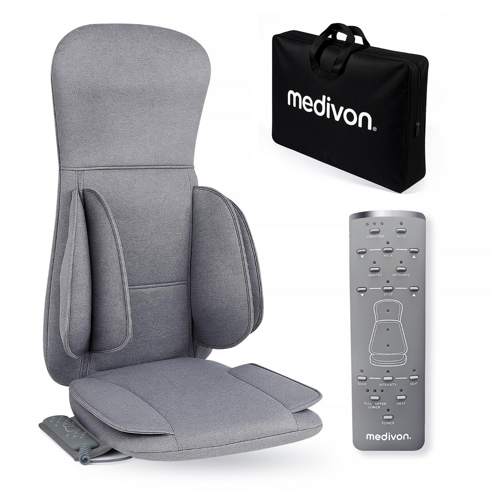 Mata masująca MEDIVON Aurora, masaż Shiatsu, fotel masujący podgrzewany