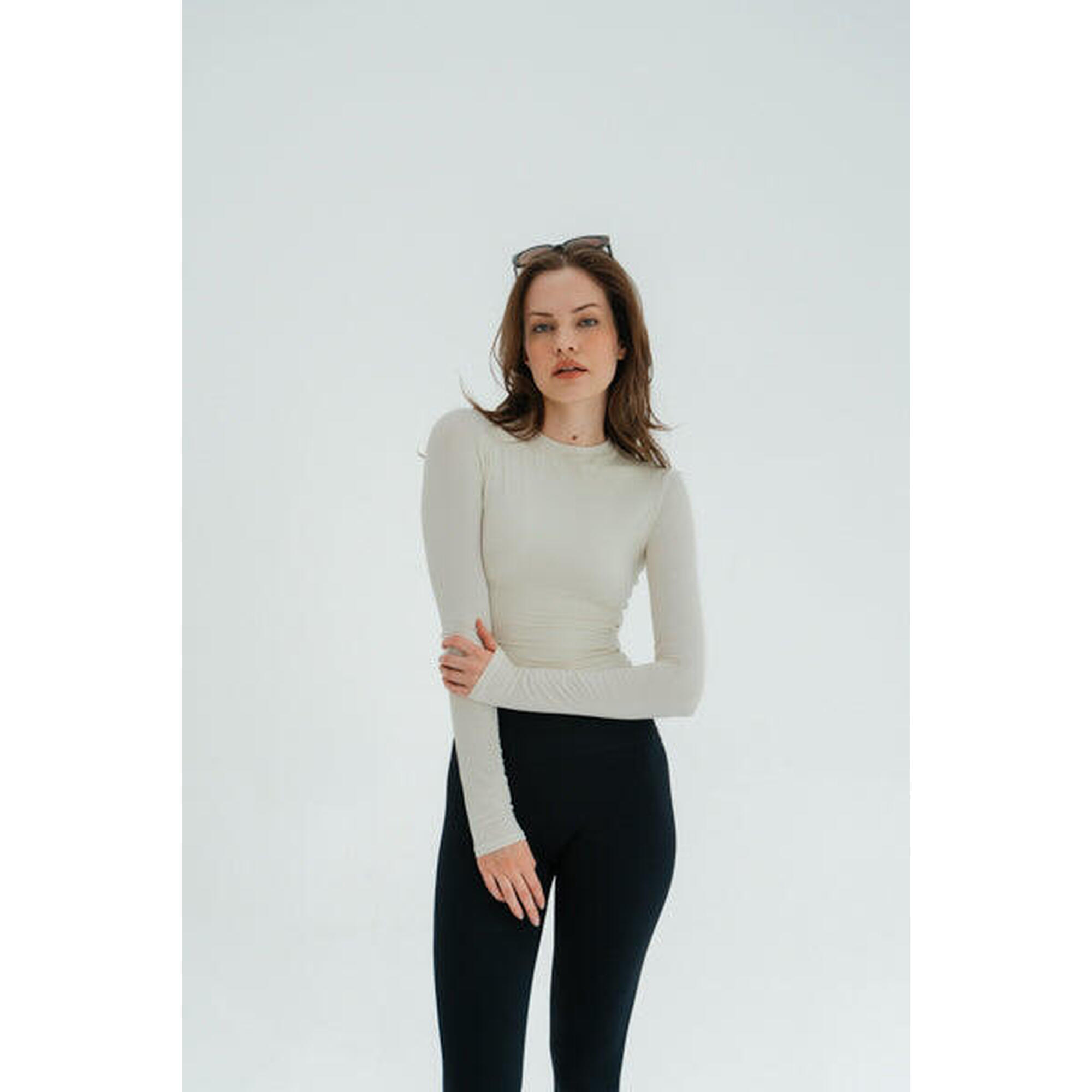 Longsleeve do jogi damski Moonholi Vogue z długim rękawem