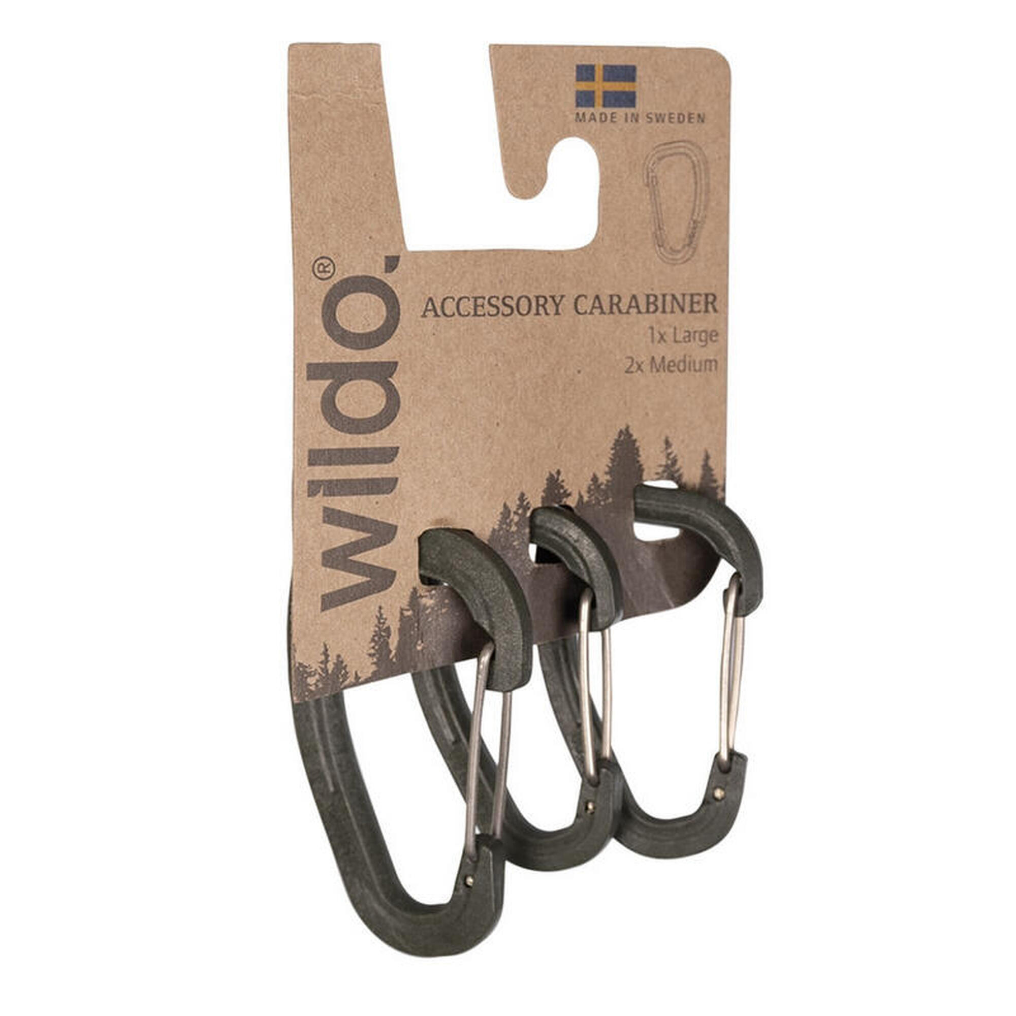 Zestaw karabińczyków turystycznych 3 szt.