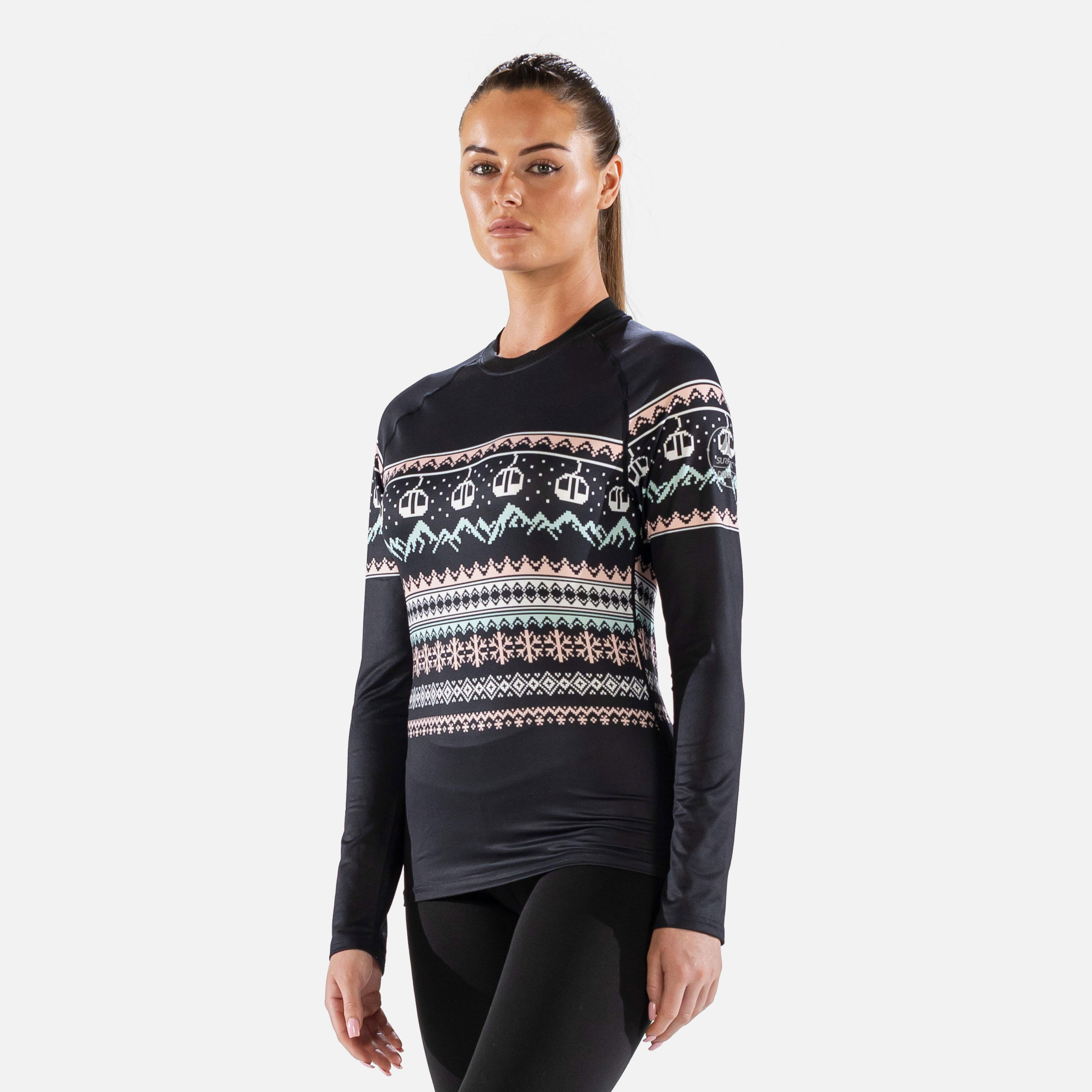 Koszulka termoaktywna Damska SURFANIC SWE2604