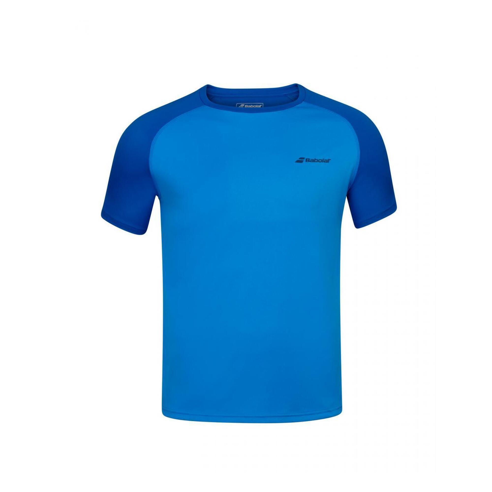 Koszulka chłopięca Babolat Play Crew Neck Tee blue 152