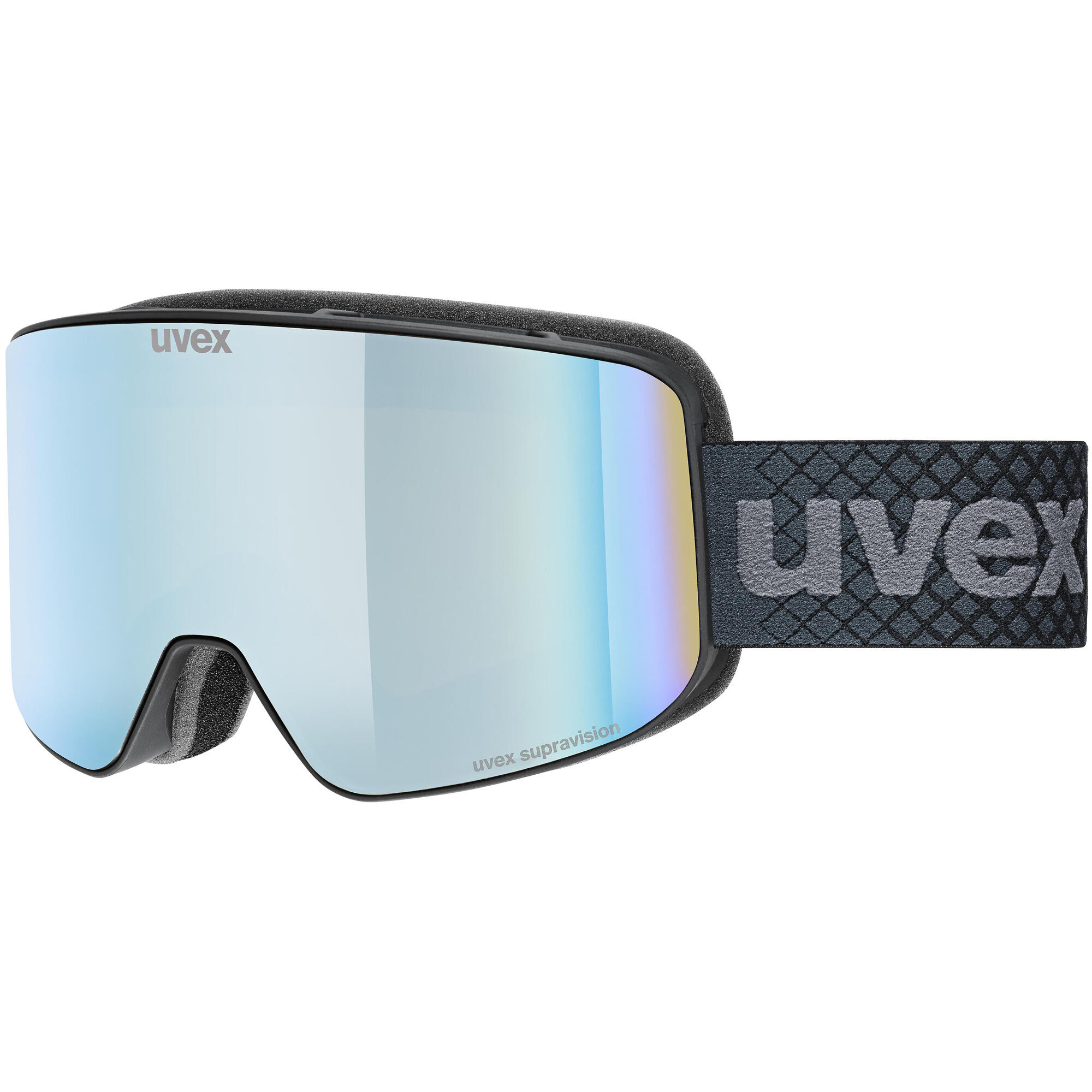 Gogle narciarskie Uvex Pyrit Black Matt Saphir Clear S2