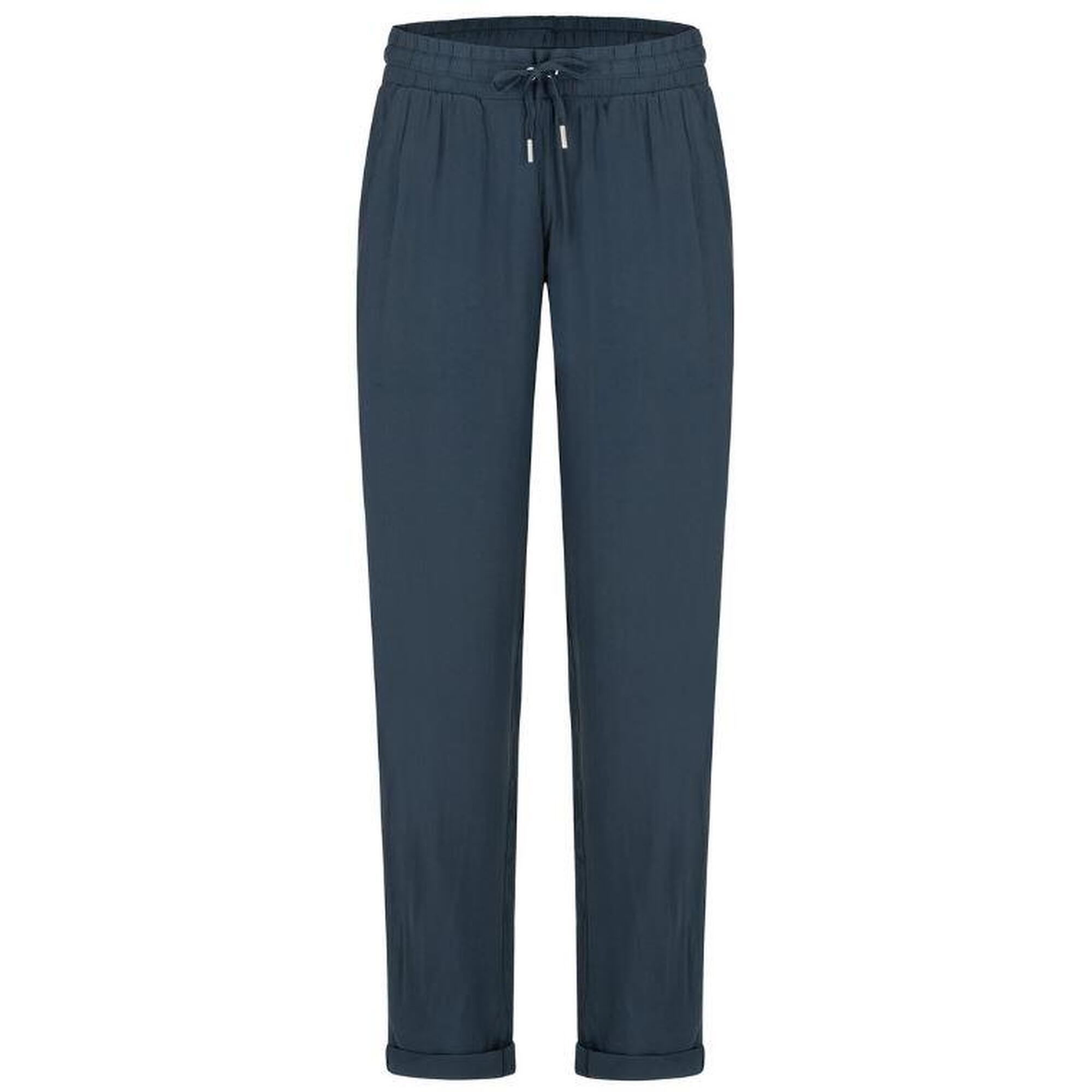 Eleganckie letnie spodnie Nyami M dla kobiet z wiskozy