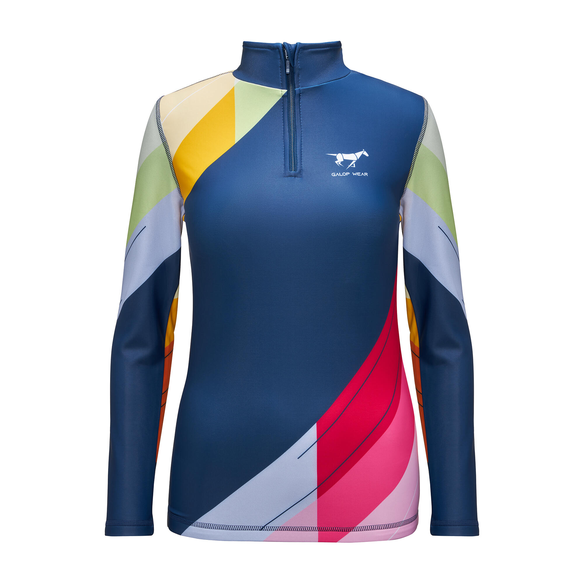 Bluza jeździecka młodzieżowa GALOP WEAR Crazy Colors