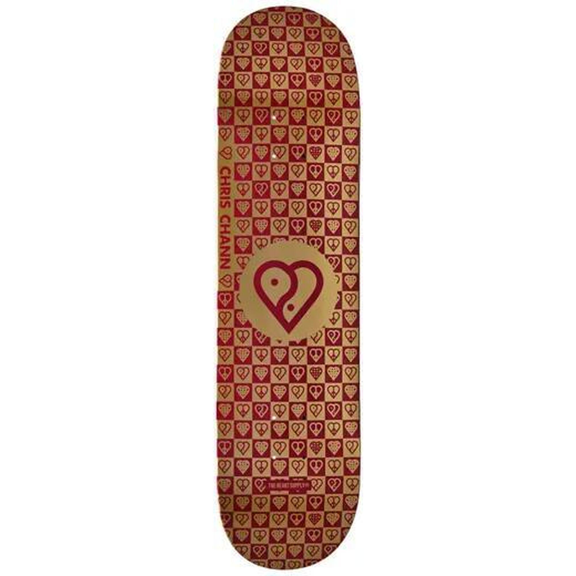 Deski Blaty Heart Supply Chris Chann Pro Blat Deskorolka - 8" - Trinity Gold