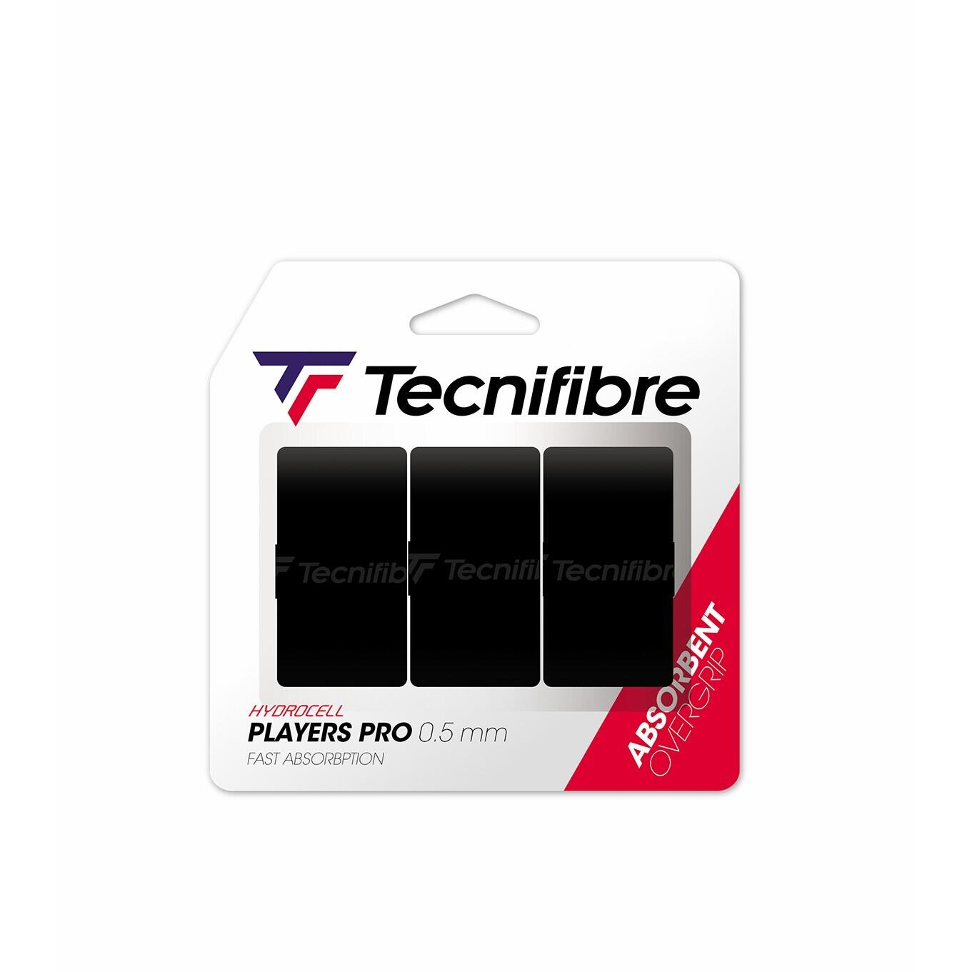 Uchwyt tenisowy Tecnifibre Players Pro (x3)